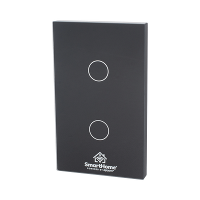 (Wifi) Apagador switch inalámbrico WIFI, control de 2 regresos de carga, 110V