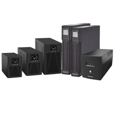UPS 600VA/360 W Línea Interactiva / 6 Contactos 5-15R (4 Respaldadas) / Regulación de Voltaje / Protección RJ45 