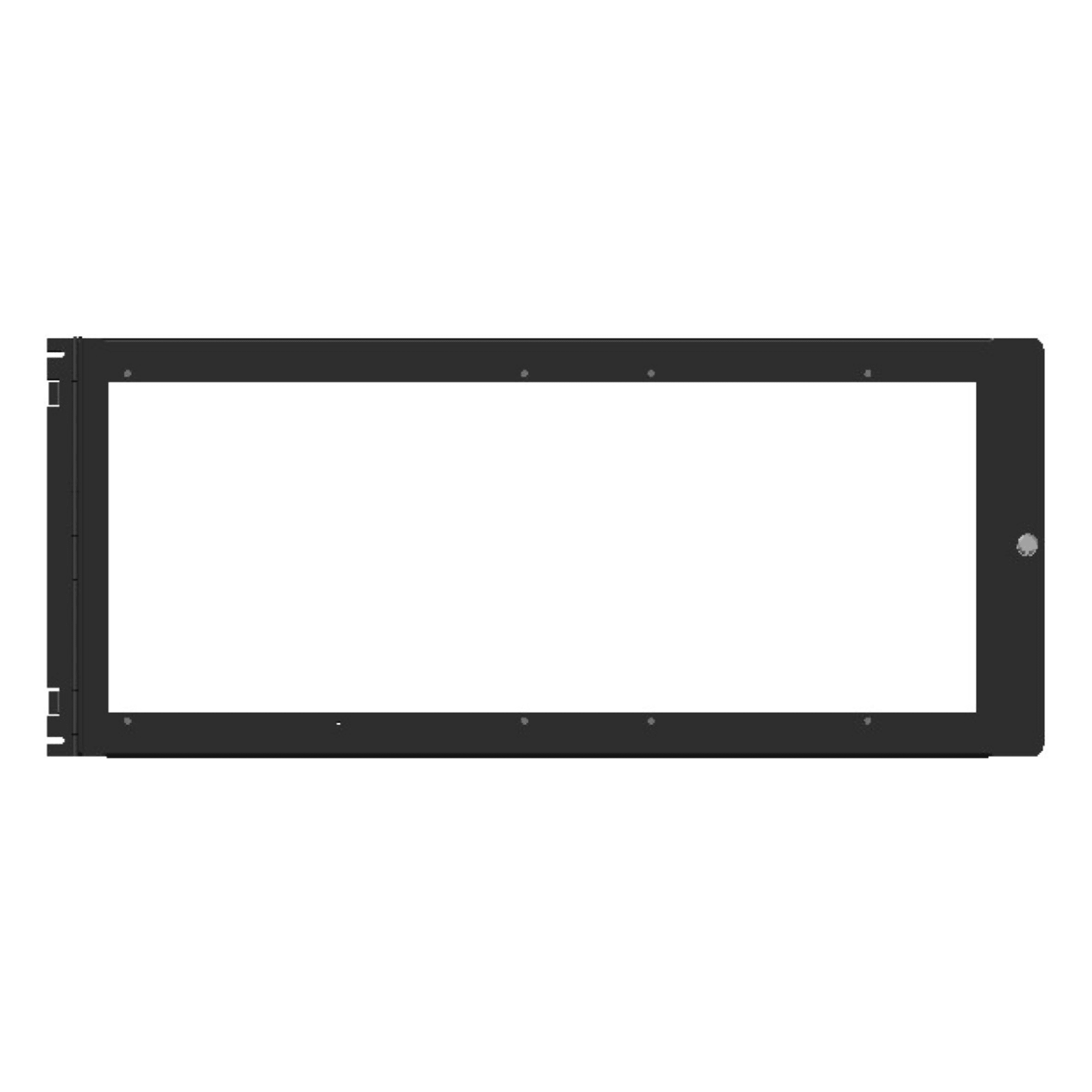 Panel de Revestimiento para Pantalla Táctil de 10 Pulgadas / 2 Anunciadores ACM-30 / Gabinetes Serie CAB-5 / Acero Calibre 16