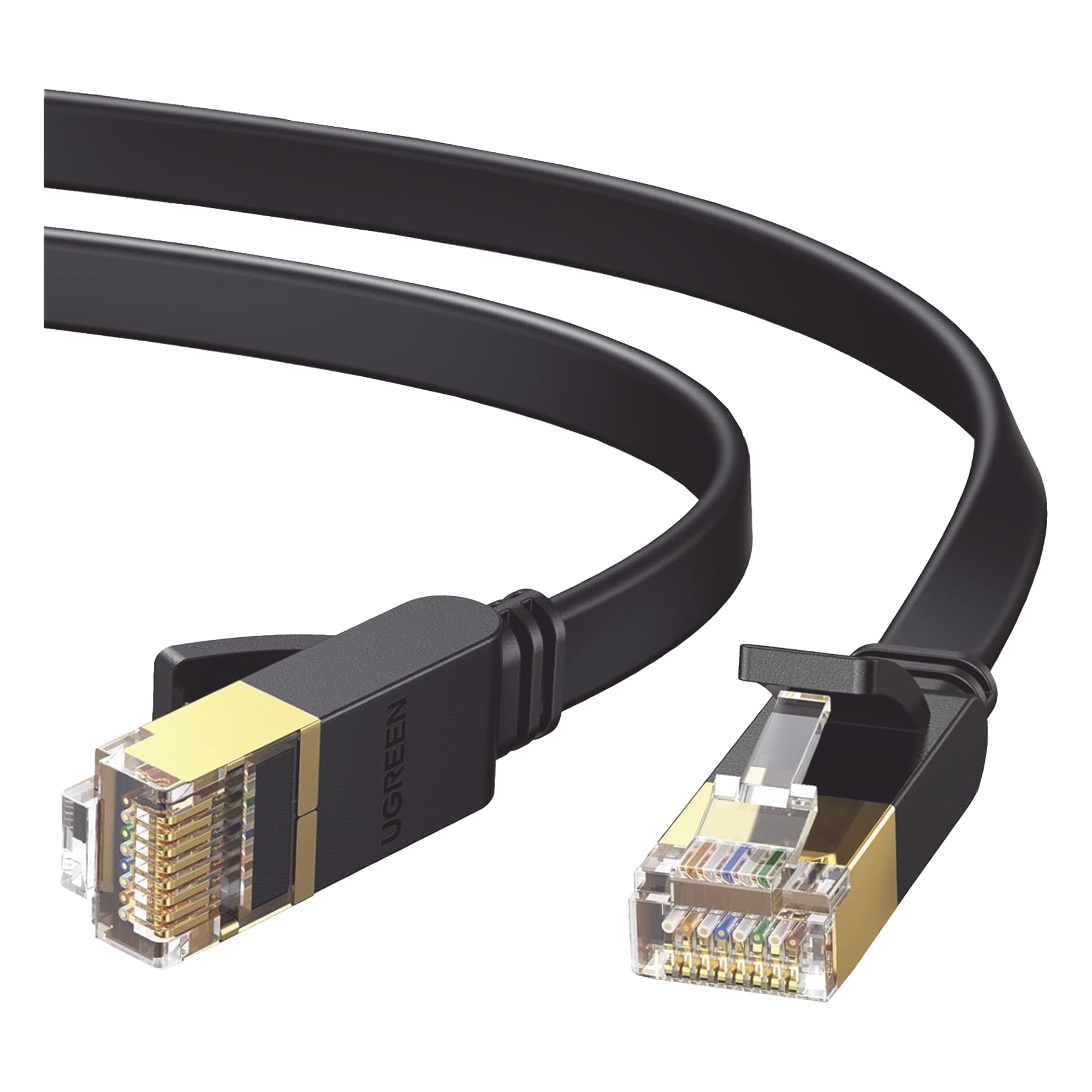 Cable Ethernet Plano Cat7 U/FTP 10 Gigabit 600MHz 3 Metros (9.84 Pies) — UGREEN · SKU 11262