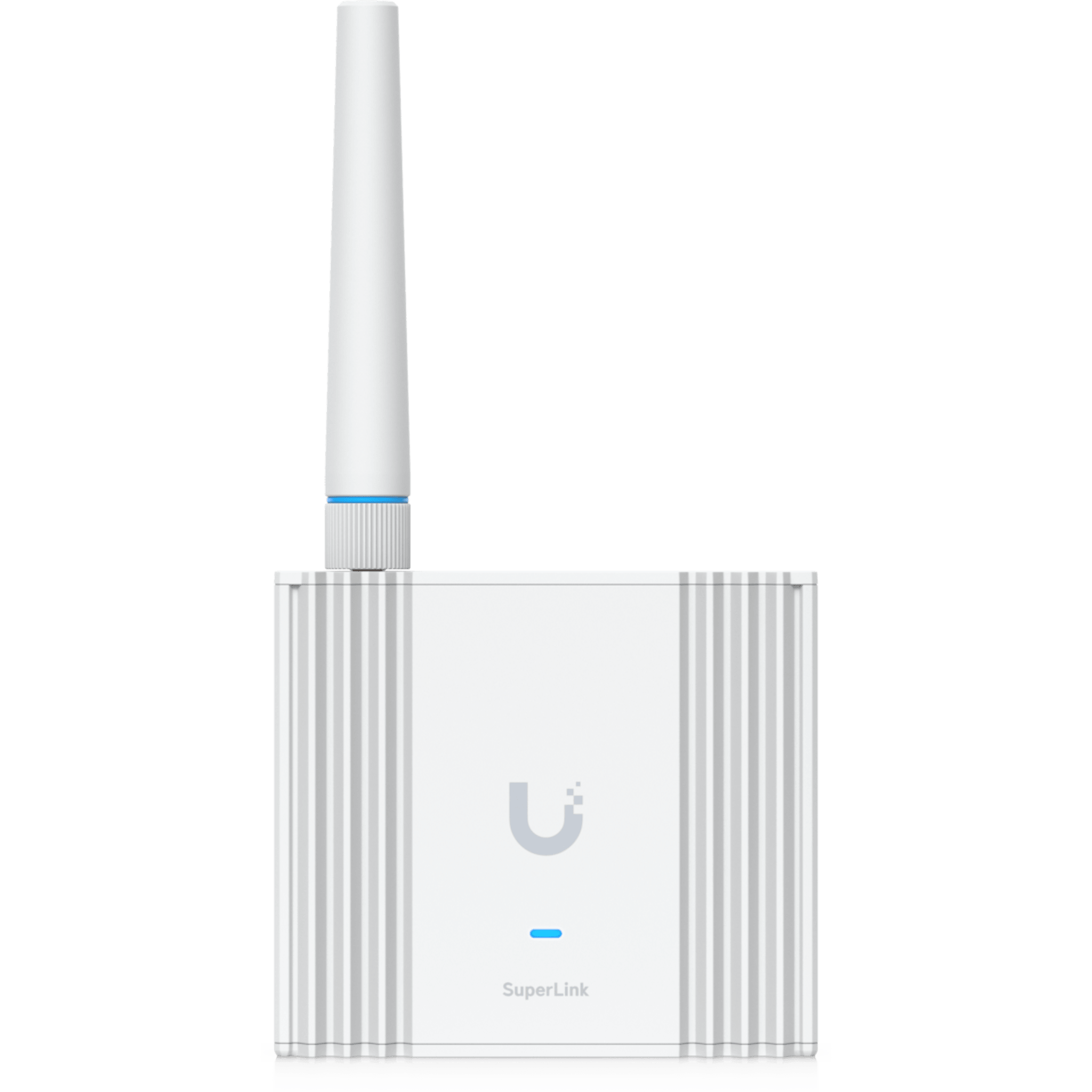 Gateway SuperLink / Alcance 2 km (1.2 mi) / 96 Clientes / Bluetooth 5.2 / PoE o USB-C / Montaje Pared o Riel DIN