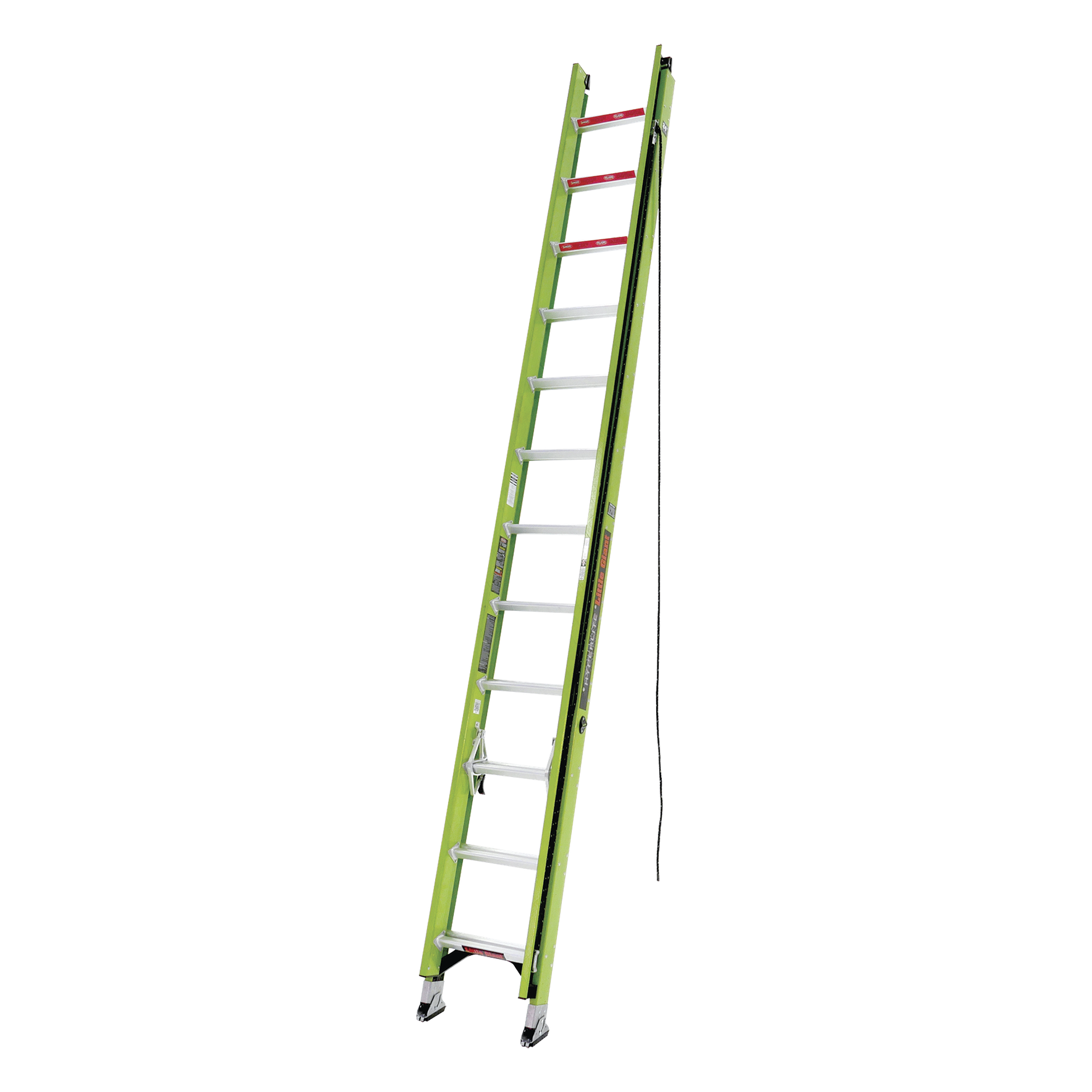 Escalera de Extensión de Aluminio + Fibra de Vidrio Hasta 7.31 m. !La Más Liviana del Mundo! (No. Parte: 18724) — Little Giant Ladder Systems · SKU HYPERLITE-24-IA
