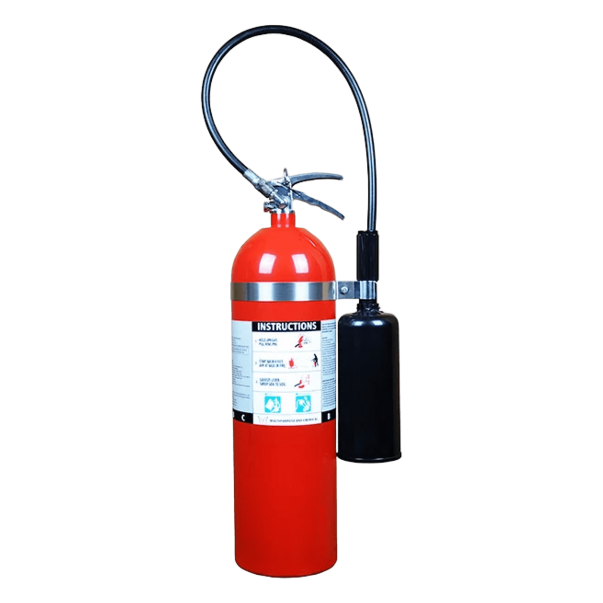 Extintor de CO2/15 lb (6.8 kg) /Certificado UL — VICTORY · SKU CO15LB