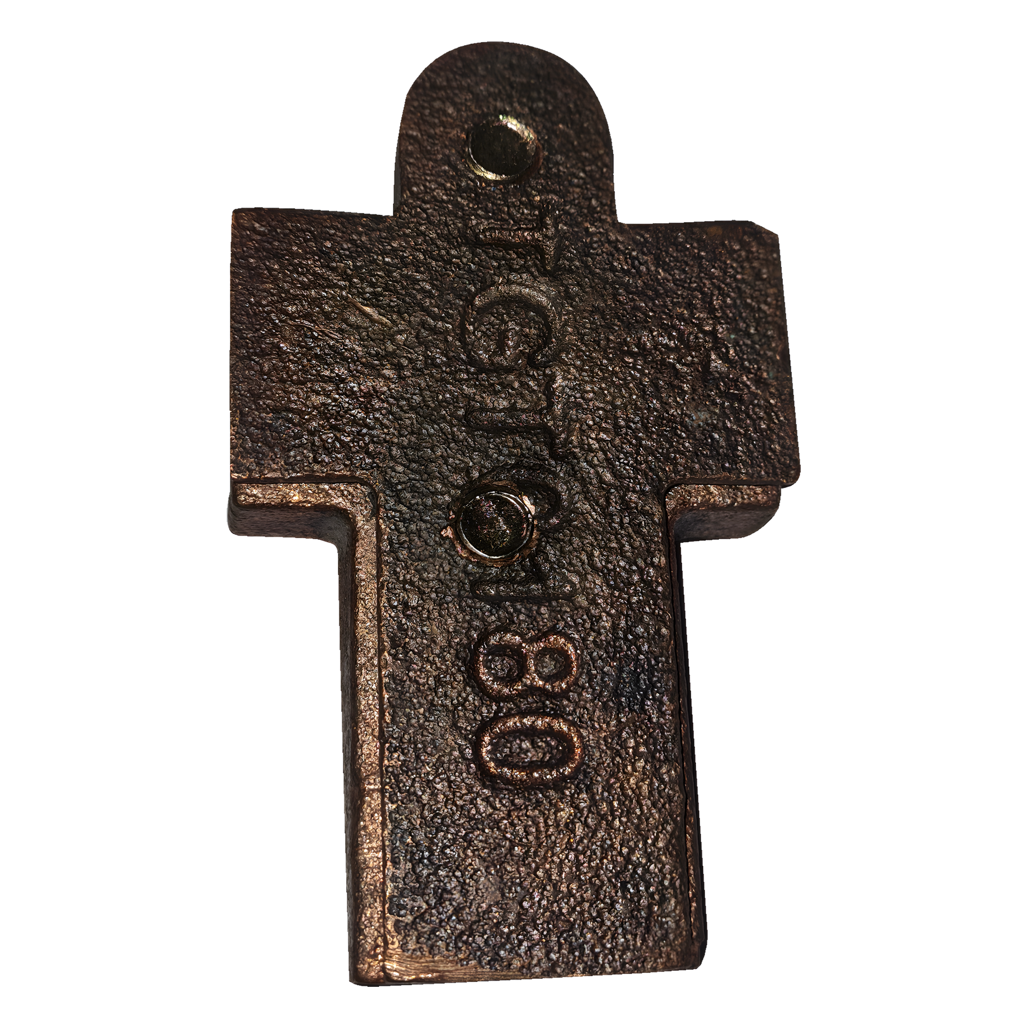 Conector tipo “T” Mecánico elaborado en bronce, para cables calibre de 1/0 a 4/0 AWG — TOTAL GROUND · SKU TG-T-0180