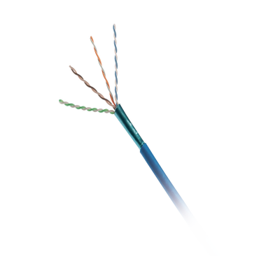 Bobina de Cable UTP de 4 Pares, Vari-MaTriX, Cat6A, 23 AWG, CMP (Plenum), Color Azul, 305 Metros (1000 Pies)