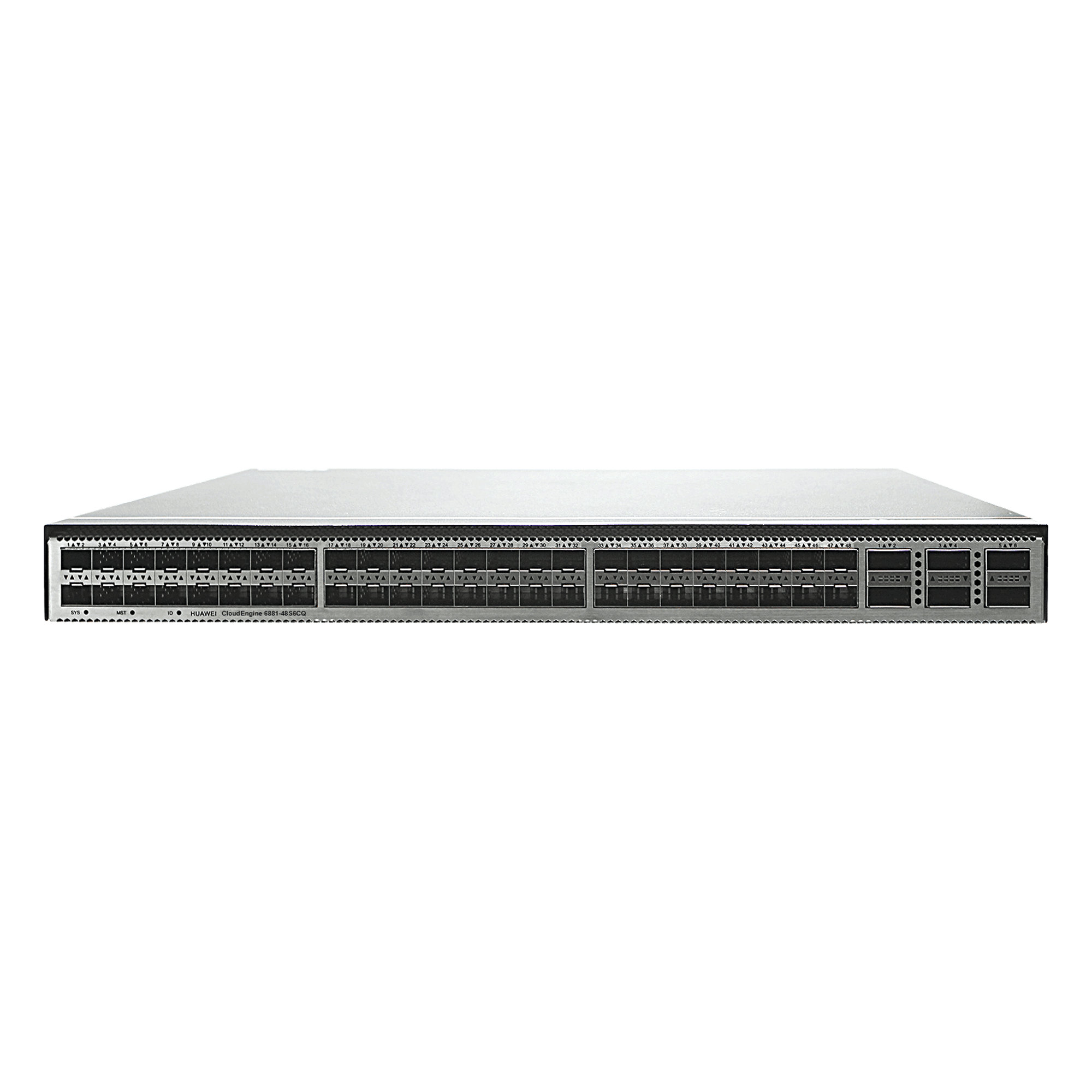 Switch Core Huawei CloudEngine / 48 puertos SFP+ / 6 Puertos 40G-100G QSFP28 — HUAWEI · SKU CE6881-48S6CQ-B
