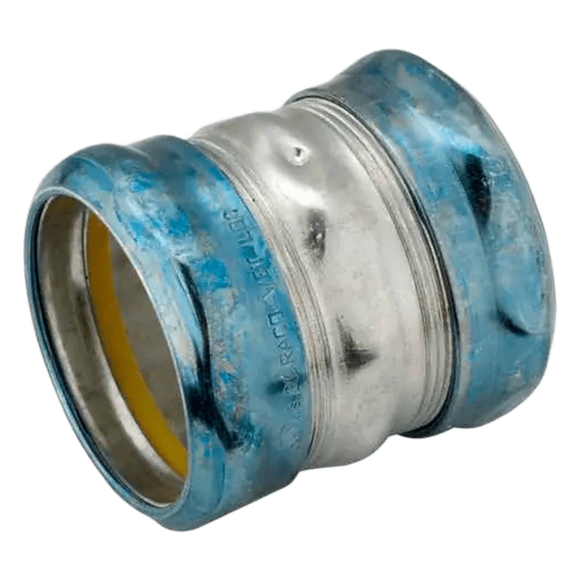 Cople Compresión Hermético de Acero Galvanizado para Pared Delgada de 2". — HUBBELL RACO · SKU HUB-2928RT