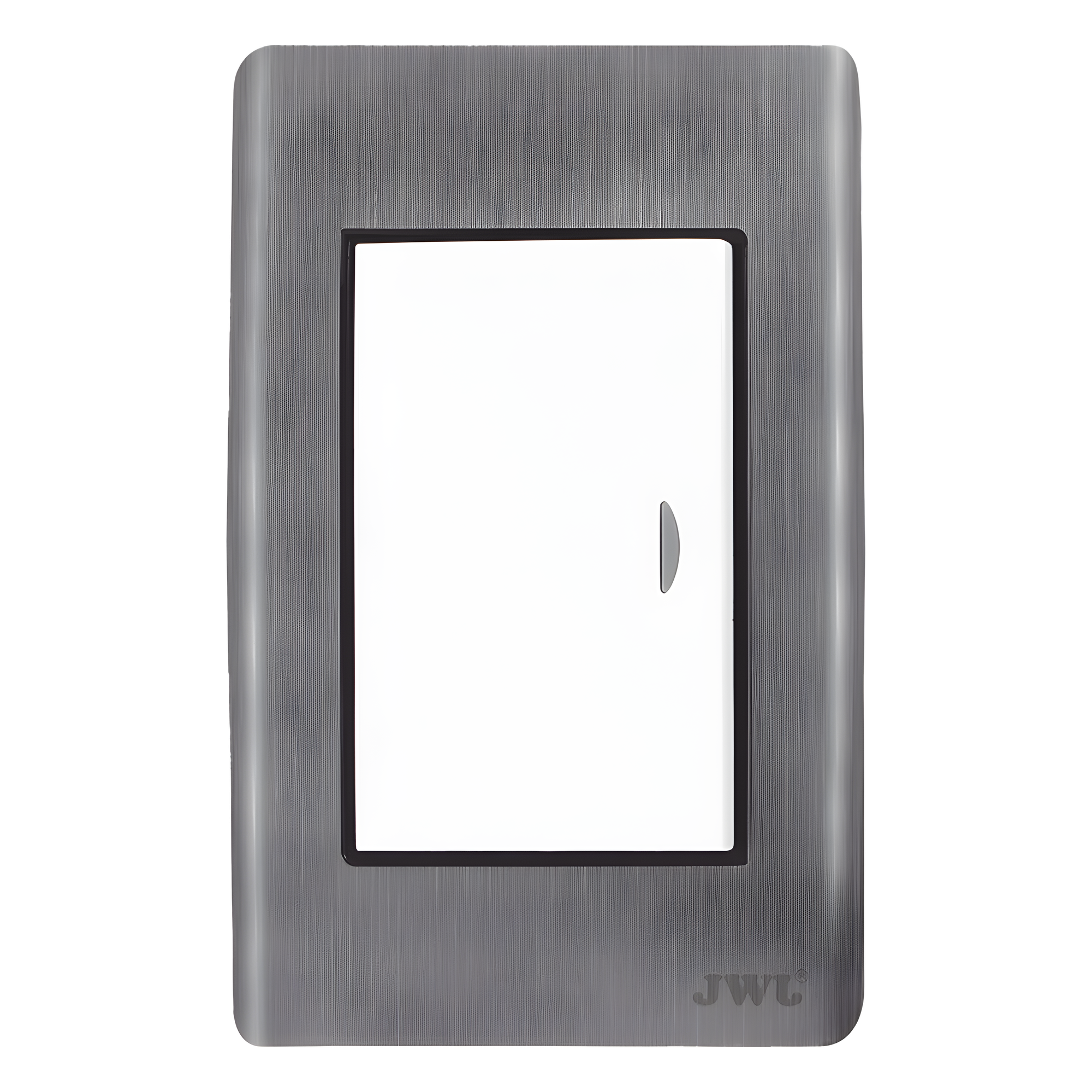 Apagador Sencillo de 10 A 127 V CA ~ 60 Hz / Placa de Acero. — JWJ · SKU JTL-E7501