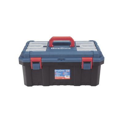 Caja de plástico Reforzada de 19 in. para Herramientas.