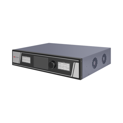 Controlador para Videowall / Resolución Máxima 13.27 Megapixel / 24 Salidas de Video / Compatible con Pantallas LED para Interior / Compatible con DS-D4418FI-CAF(B) y DS-D4425FI-CAF(B), DS-D42xxCWF