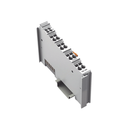 Módulo Final / Sistema I/O 750 / Carril DIN-35 / 12 mm Ancho / Gris Claro / IP20 / -40°C a +85°C / Policarbonato-Poliamida 6.6 — WAGO · SKU 750-600
