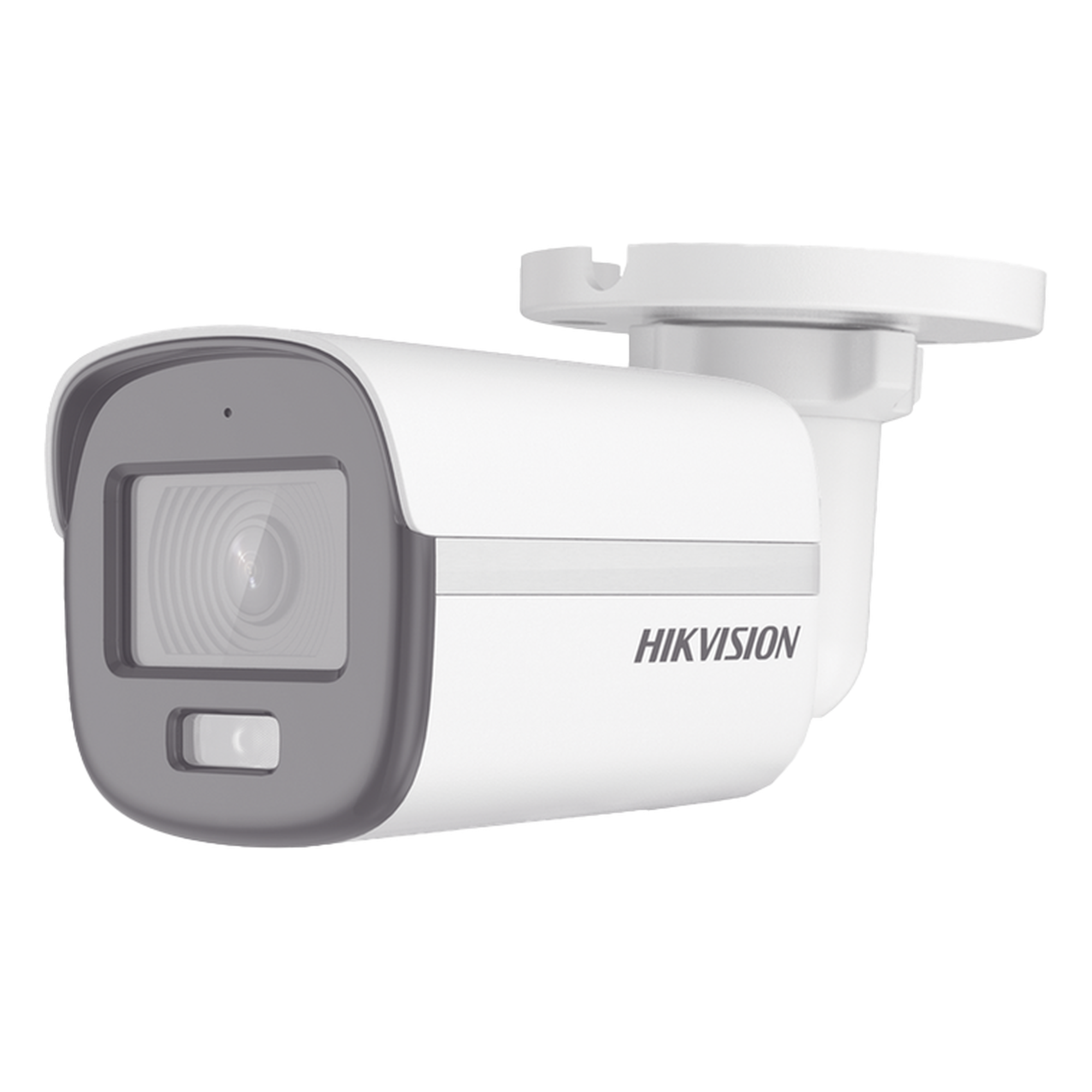 [Dual Light + ColorVu] Bala TURBOHD 2 Megapixel (1080p) / Lente 2.8 mm / 20 mts IR + 20 mts Luz Blanca / Gran Angular 105° / Exterior IP67 / Micrófono Integrado / dWDR / 4 Tecnologías — HIKVISION · SKU DS-2CE10DF0T-LFS