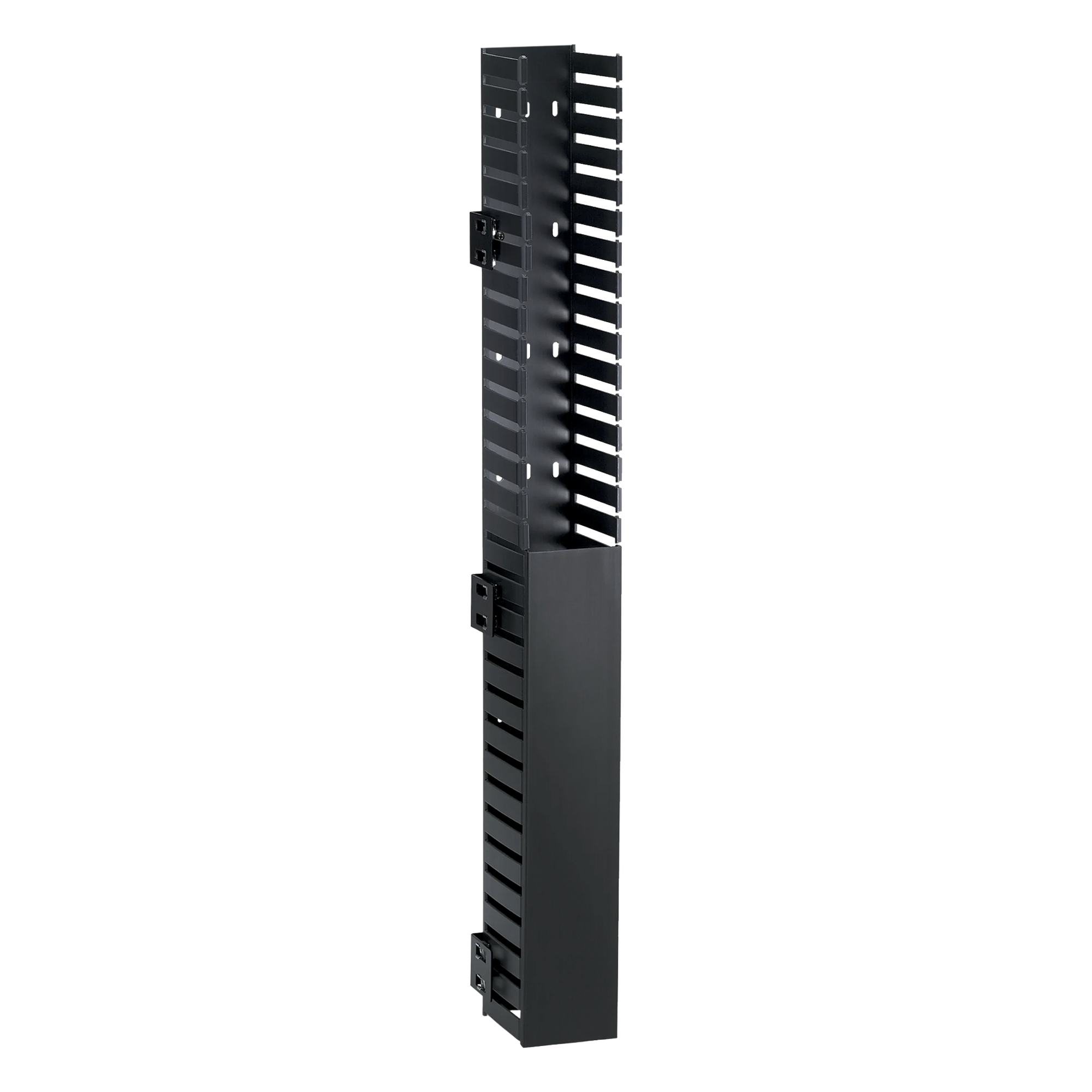 Organizador Vertical de Cables / 40 UR / 70.8 in / Montaje Lateral en Riel de Rack / Interior / Negro — PANDUIT · SKU CWMPV2440