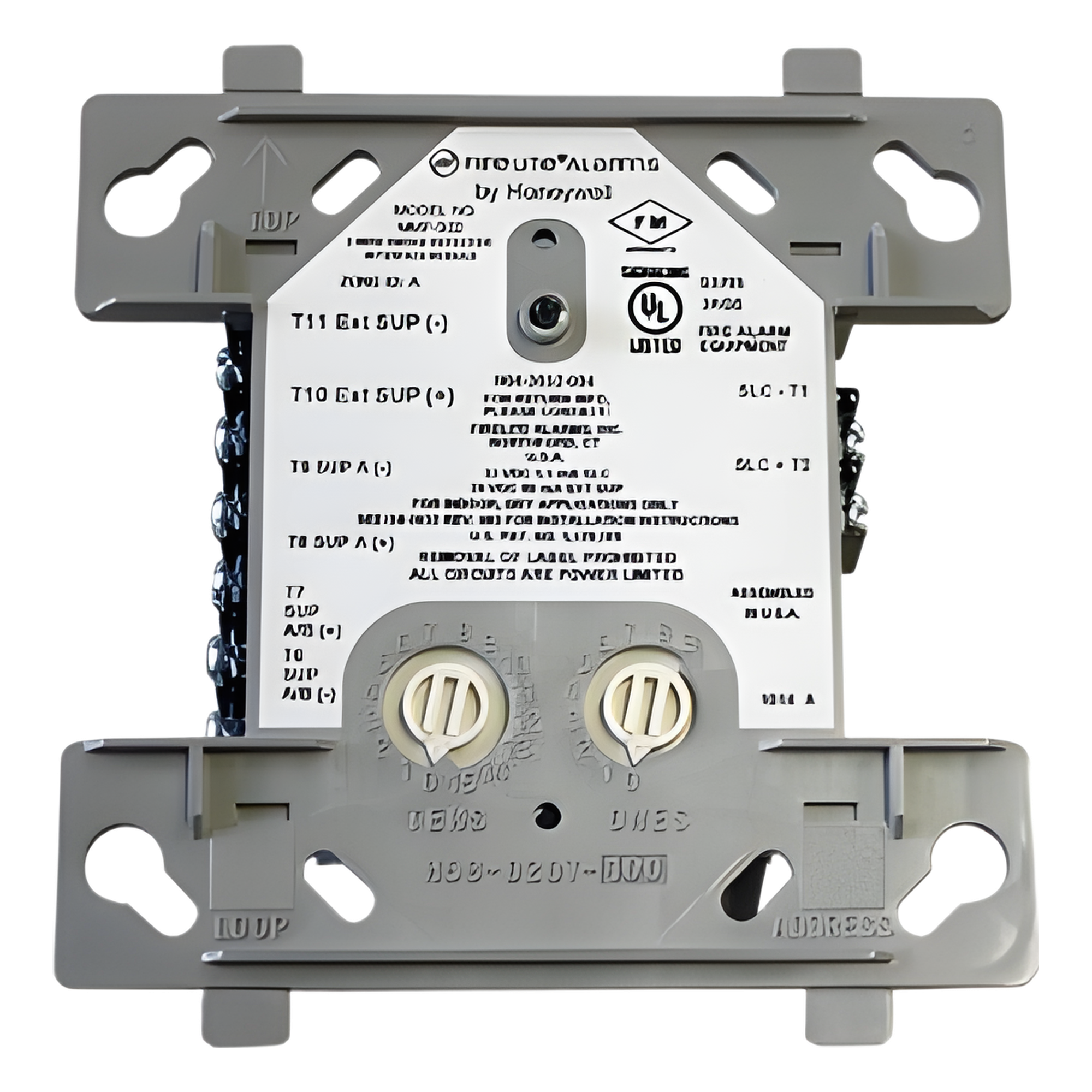 Módulo de interfaz direccionable para monitoreo de detectores de humo convencionales de dos hilos — FIRE-LITE · SKU MMF-302
