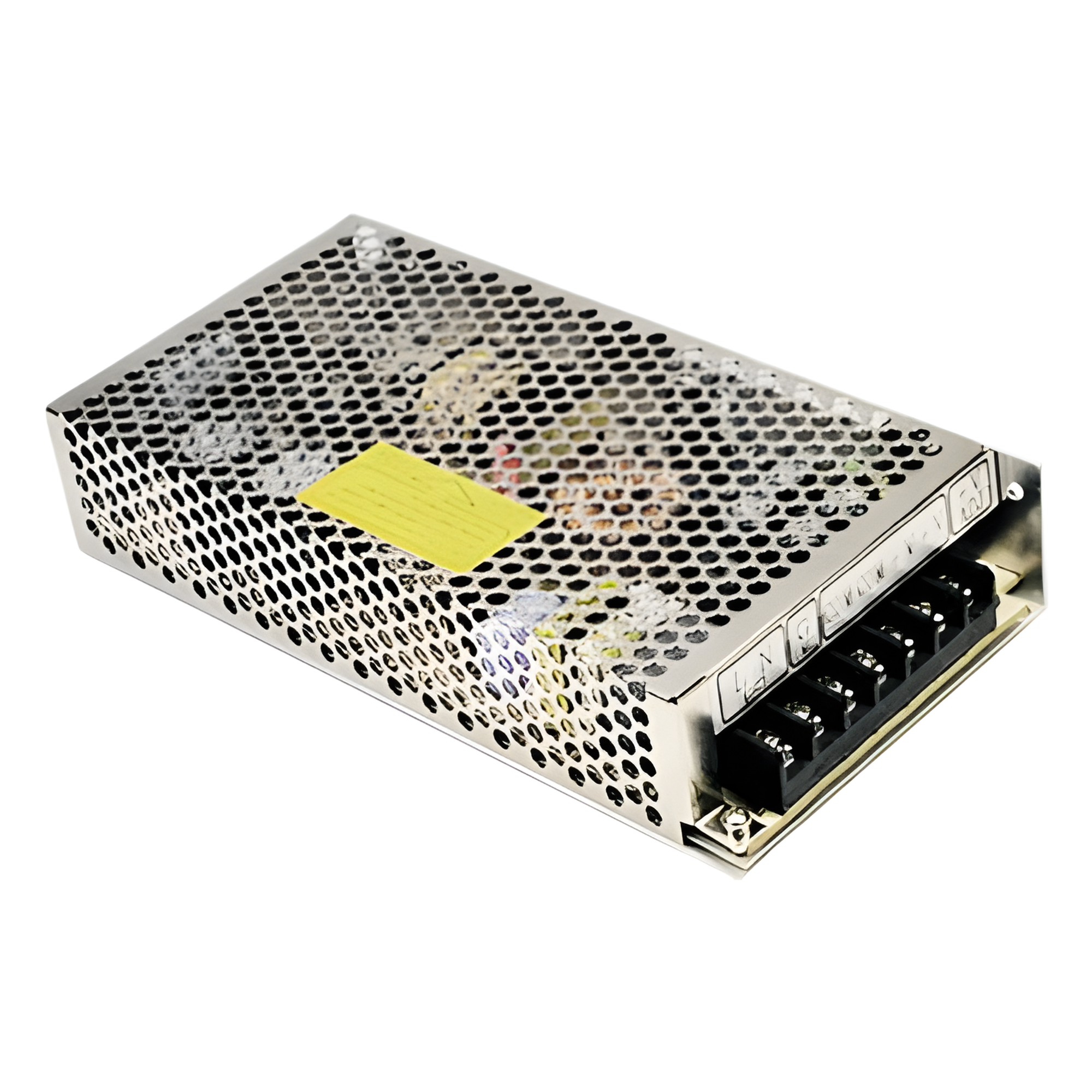 Fuente de Poder Industrial Conmutada 150W de Potencia, 12Vcc, 12.5A — MEANWELL · SKU RS-150-12