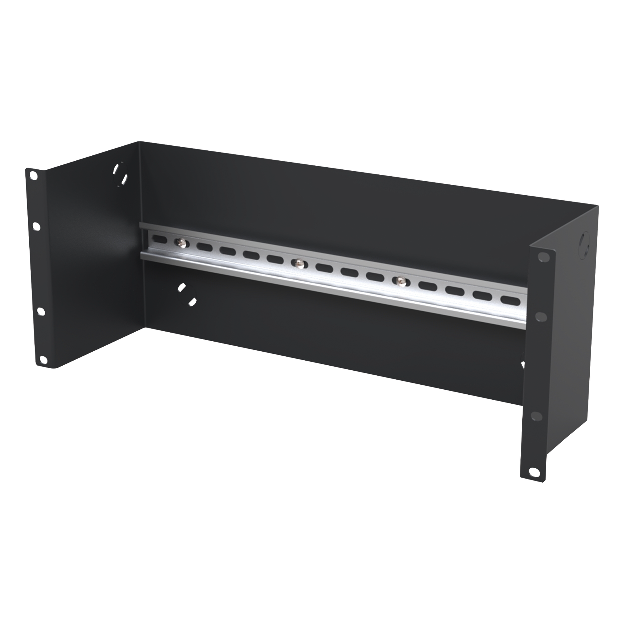 Riel de 35 mm con Soporte para Rack de 19" 4UR — LINKEDPRO BY EPCOM · SKU LP-RDM-4U