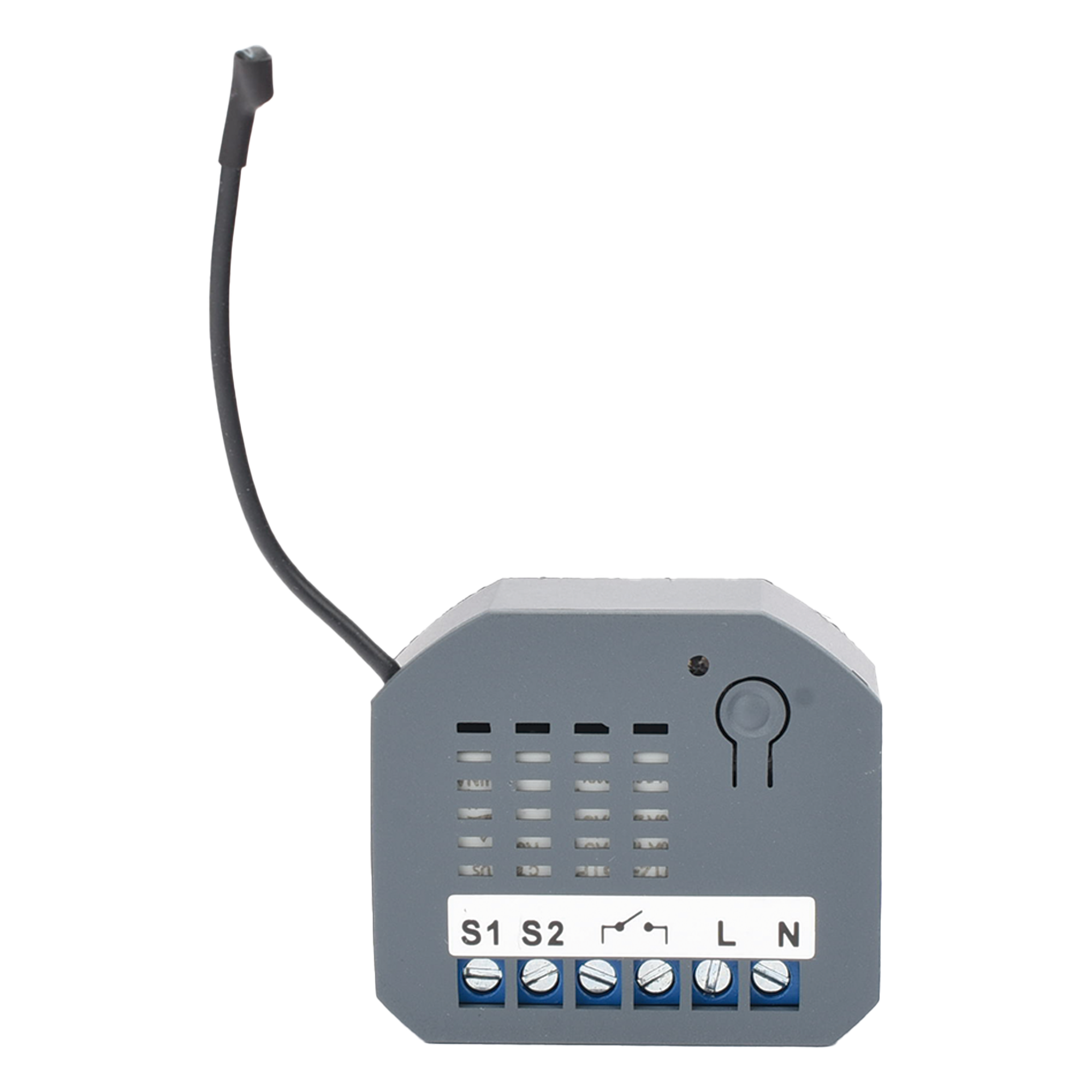 (ZWAVE) Micro modulo On/Off , para 1 circuito, doble control — SMARTHOME BY EPCOM · SKU MHS220