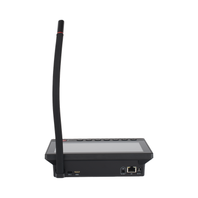 Micrófono IP | 12 VCD | Pantalla Touch 7" | Transmisión en Tiempo Real | Integración con HikCentral Professional