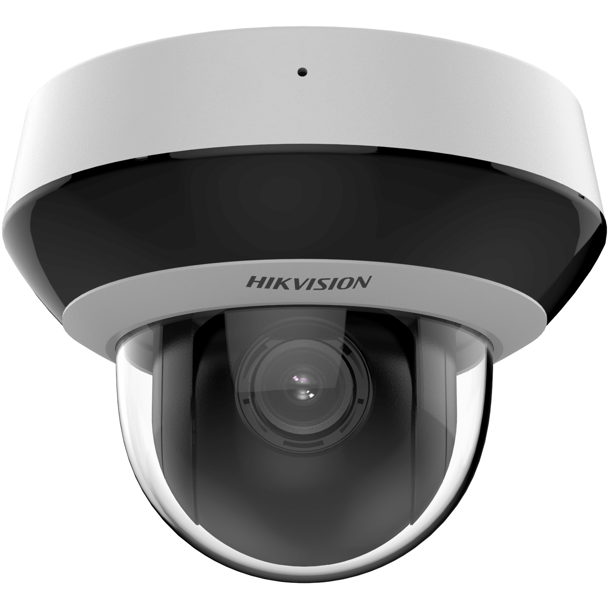 Mini Domo PTZ IP 4 Megapixel / 4X Zoom / Micrófono y Bocina Integrada / ACUSENSE / H.265+ / 20 mts IR EXIR / WDR / PoE / IK10 / IP66 / DarkFighter / / Micro SD