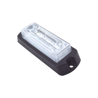Luz Auxiliar Ultra Brillante de 8 LED's en color Azul/Claro con mica transparente