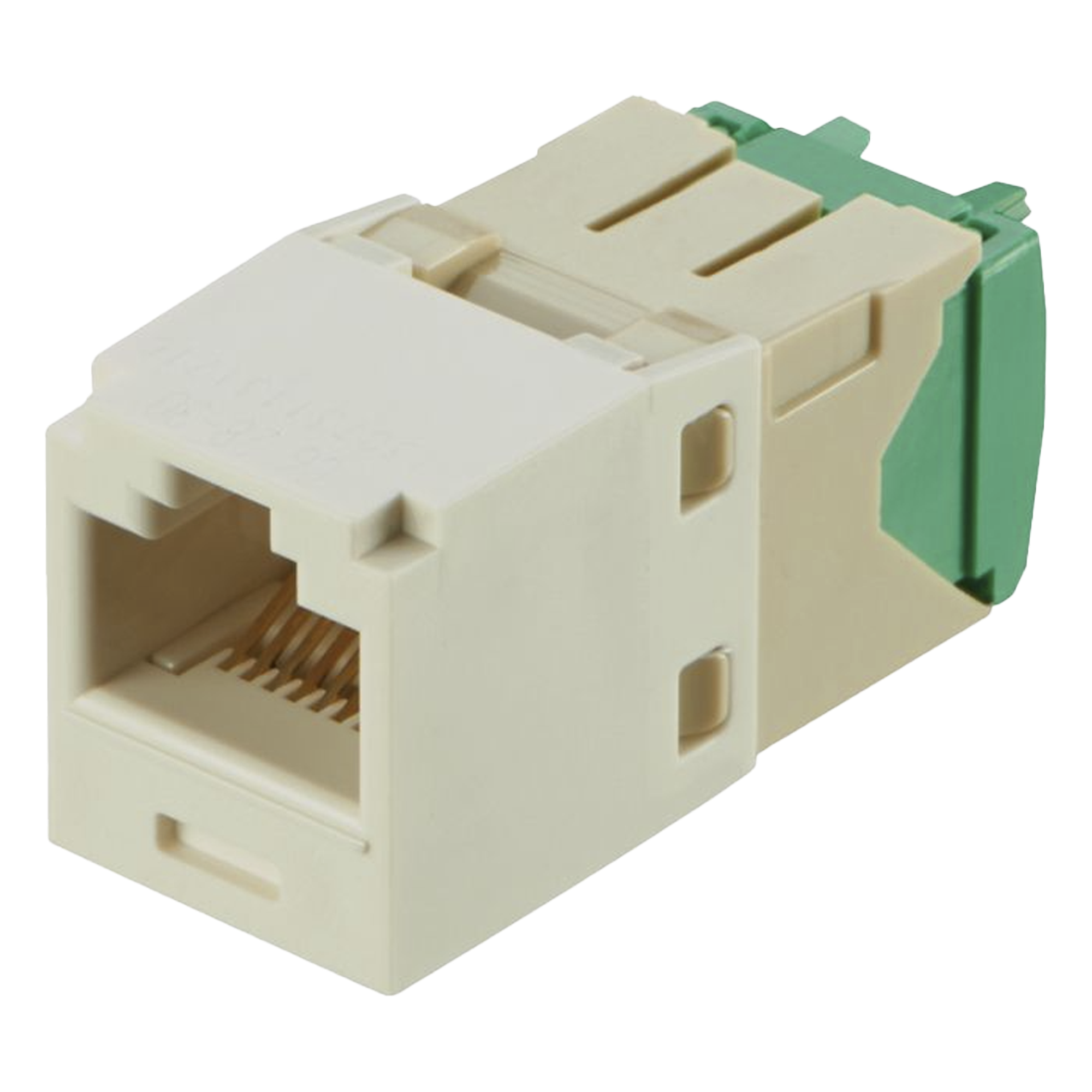Conector Jack RJ45 / Categoría 6 / 8P8C / 28-30 AWG / Terminación sin Impacto / Color Blanco — PANDUIT · SKU CJT688TGWH
