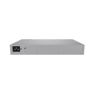 Switch de acceso eKit Administrable / Capa 2 / 8 Puertos PoE+ Gigabit + 4 SFP + Puerto Consola / PoE Perpetuo / Presupuesto PoE 125 W / Sin licenciamiento