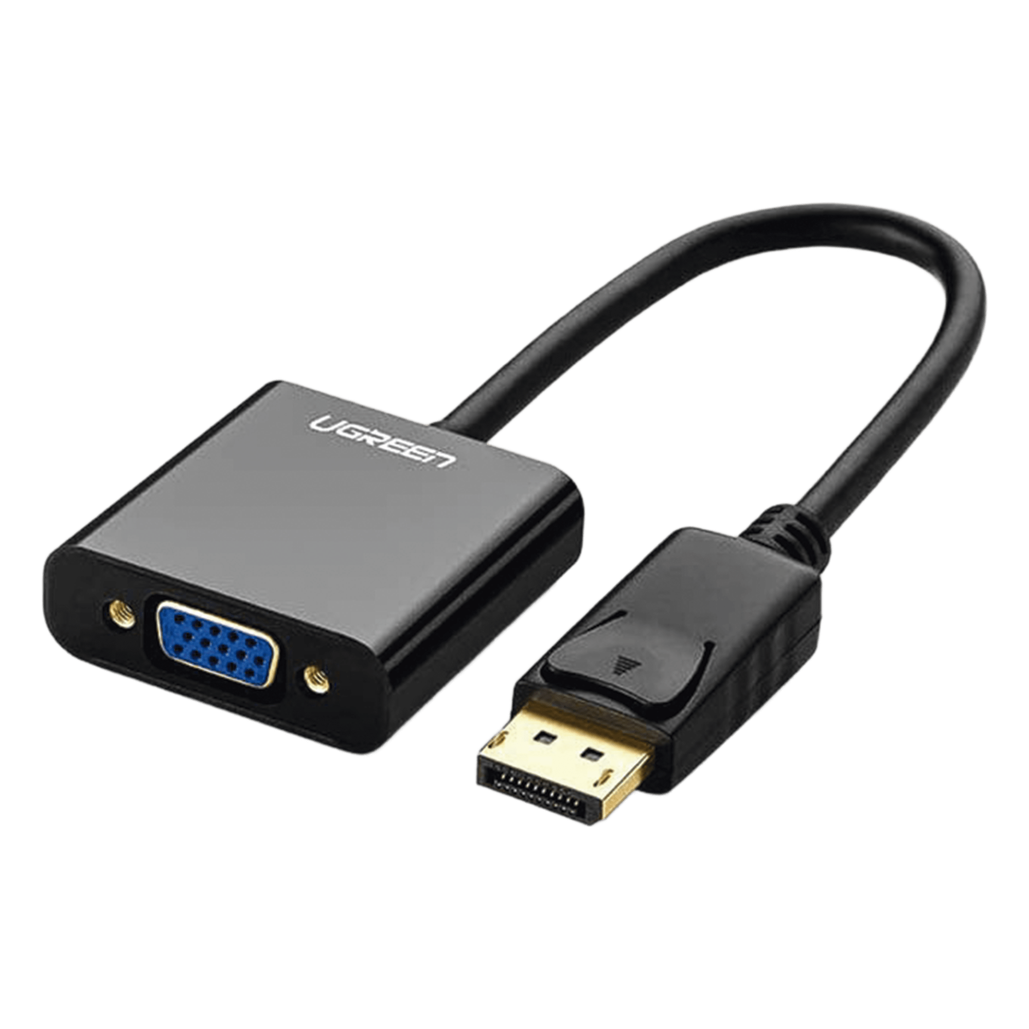 Adaptador DisplayPort a VGA / 1920x1200@60Hz / Chipset ANX9833 / Plug & Play / ABS Negro — UGREEN · SKU 20415