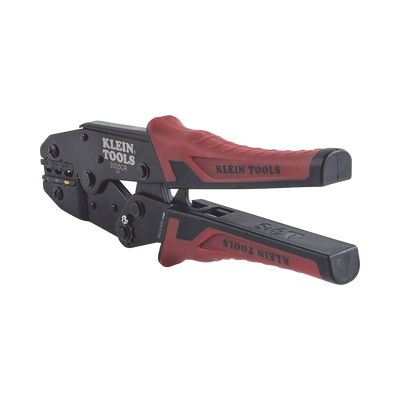 Pinza Ponchadora para Terminales con Aislamiento en Cable de Cobre Sólido y Trenzado de 10-22 AWG.