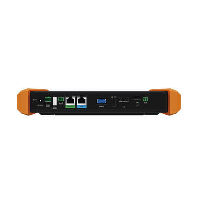 Tester Profesional Multifunción | Pantalla Táctil 7" | Láser Integrado | Cámara Integrada | Prueba IP/HD Coaxial | 4K/8K | H.265/H.265 | ONVIF | WiFi | Analizador de Cable | Medidor de Potencia Óptica y Red | TDR | 