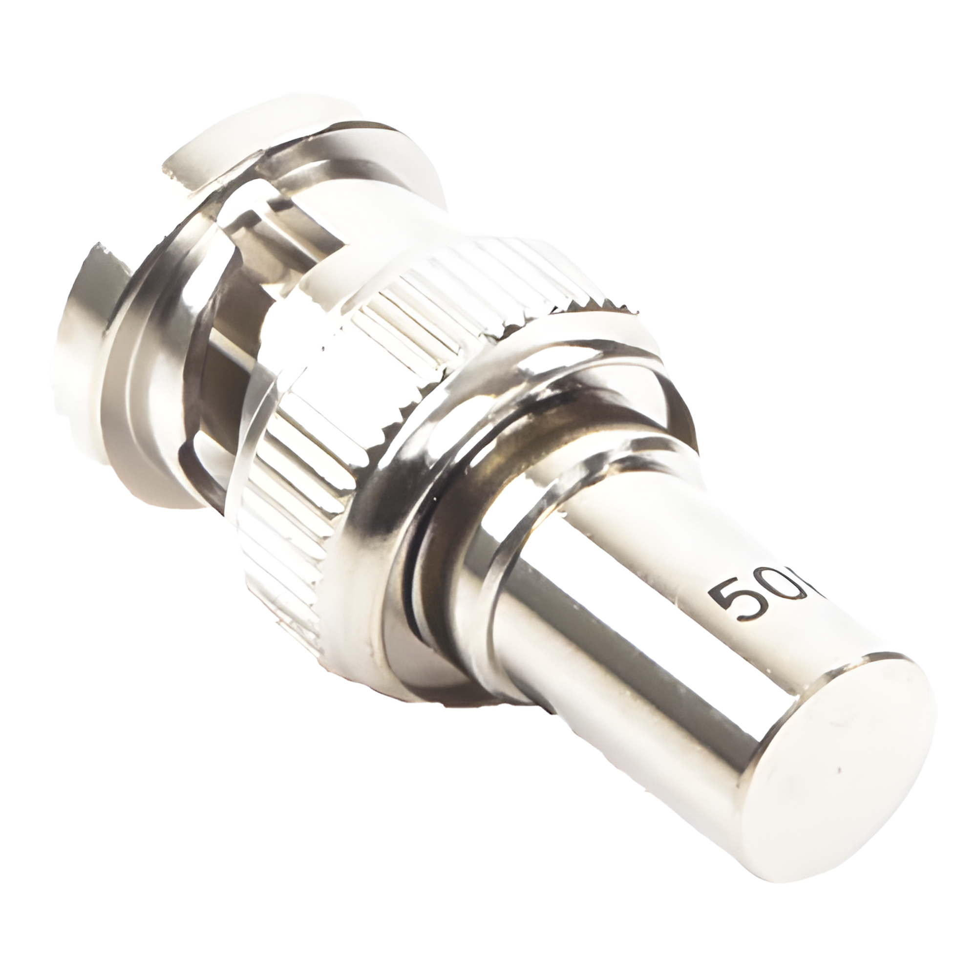 Carga Resistiva de 50 Ohm en BNC Macho, 1/2 Watt, CD-1.5 GHz. — RF INDUSTRIES,LTD · SKU RFB-1150