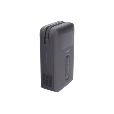 Inflador de Neumáticos | Compresor de Aire Portátil | Bomba de Aire de 150 PSI | Flujo de Aire de 15L/Min | Con Batería Integrada | Cuenta con Luz LED | Ideal para coches, bicicletas, pelotas de motocicleta.
