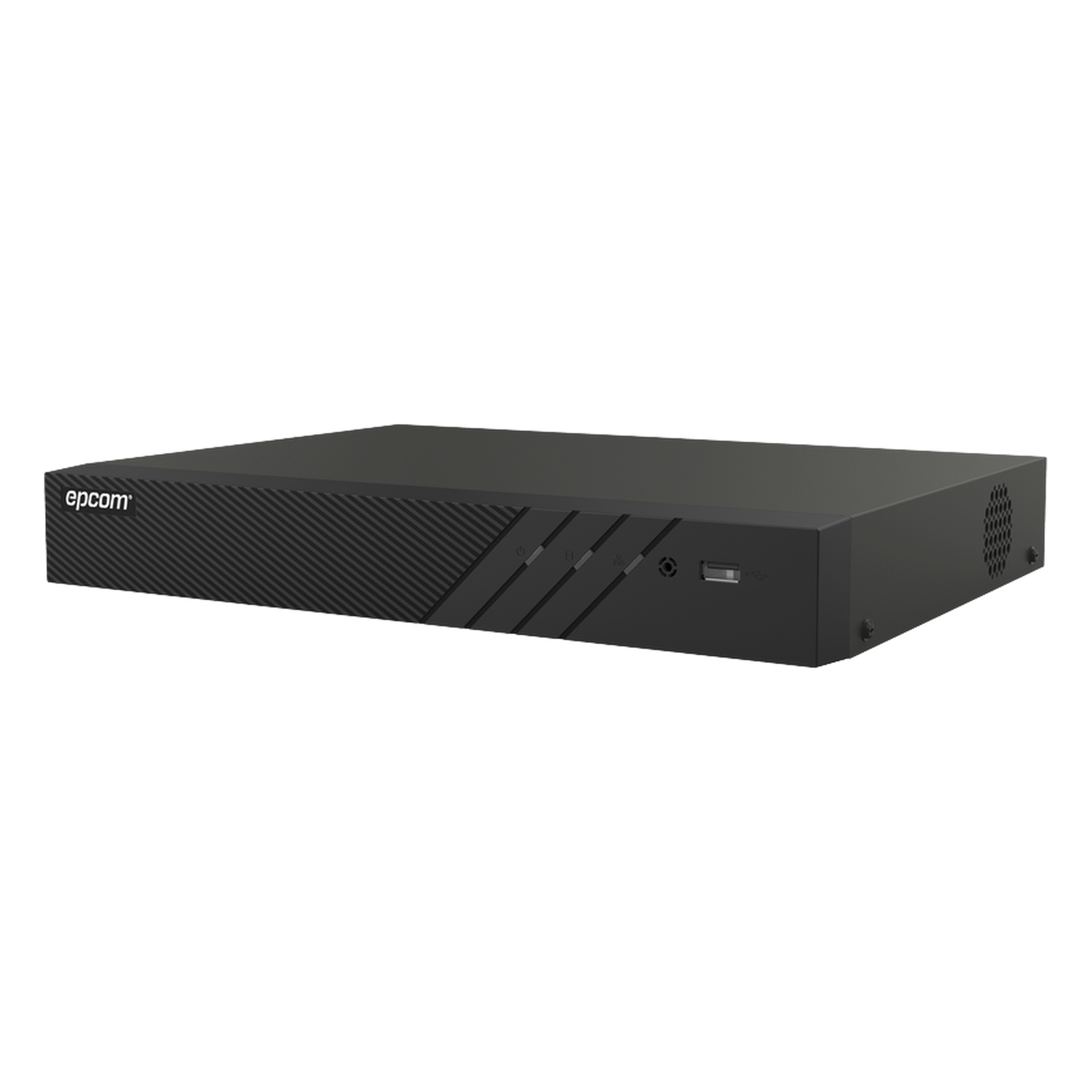 DVR 4 Canales TURBOHD + 2 Canales IP / 8 Megapixel (4K) / Audio Bidireccional por Coaxitron / ACUSENSE / Reconocimiento Facial / 1 Bahía de Disco Duro / Salida de Video en Full HD / H.265+ — EPCOM PROFESSIONAL · SKU EX-8004TURBO