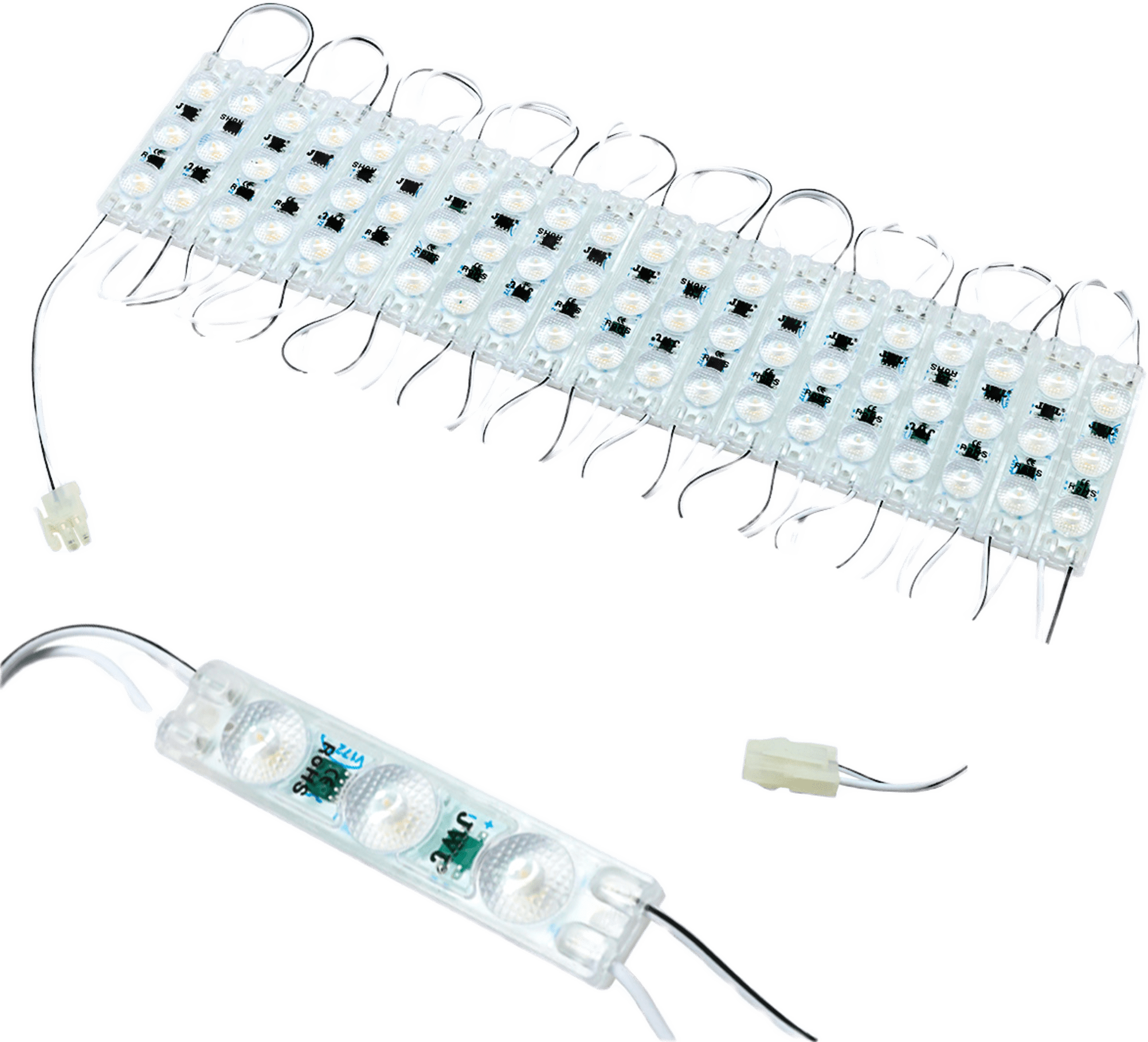 Módulo LED Resistente a Intemperie / 4500 Lúmenes / 110V / Luz Blanca 6 500 K / Hasta 20 Módulos en Serie / No Requiere Transformador.