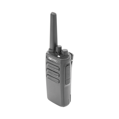 Radio Portátil Analógico / UHF 400-470 MHz / 5W / 16 Canales / Scrambler / Batería 2500 mAh / VOX