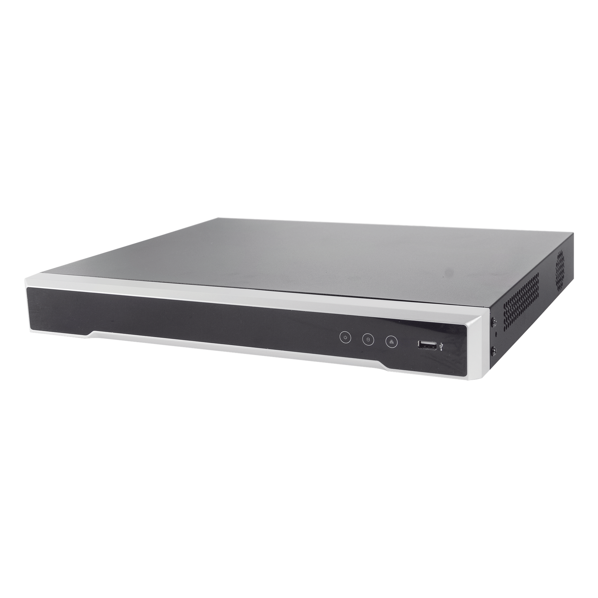 DVR 16 Canales 4K TURBOHD + 16 Canales IP / 8 Megapixel/ Audio por Coaxitron/ 2 Bahías de Disco Duro / 4 Canales de Audio / 16 Entradas de Alarma