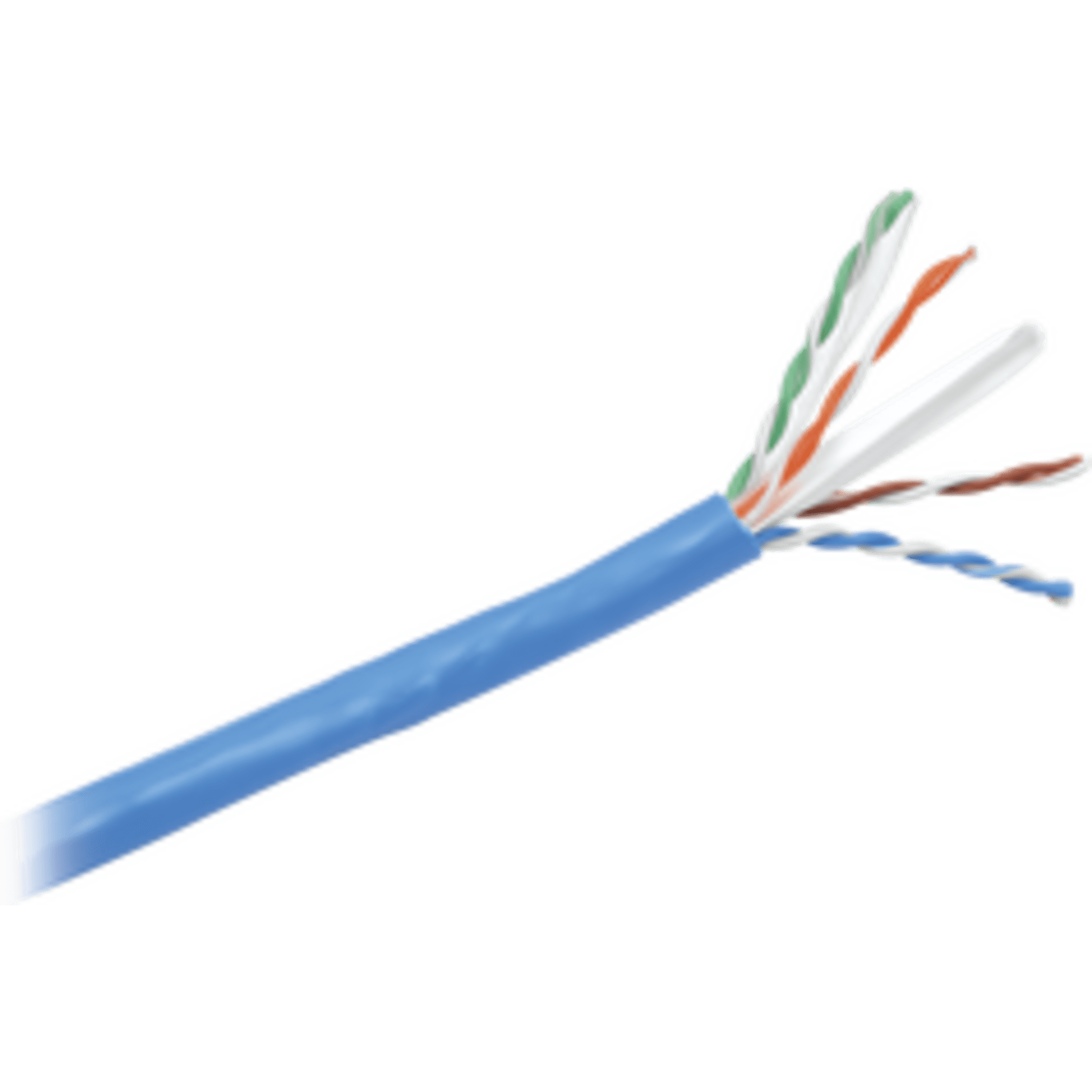 Bobina de Cable UTP 305 Metros (1000 Pies) de Cobre, NetKey, Reelex, Azul, Categoría 6 (24 AWG), 1000Mbps, PVC (CM), de 4 Pares