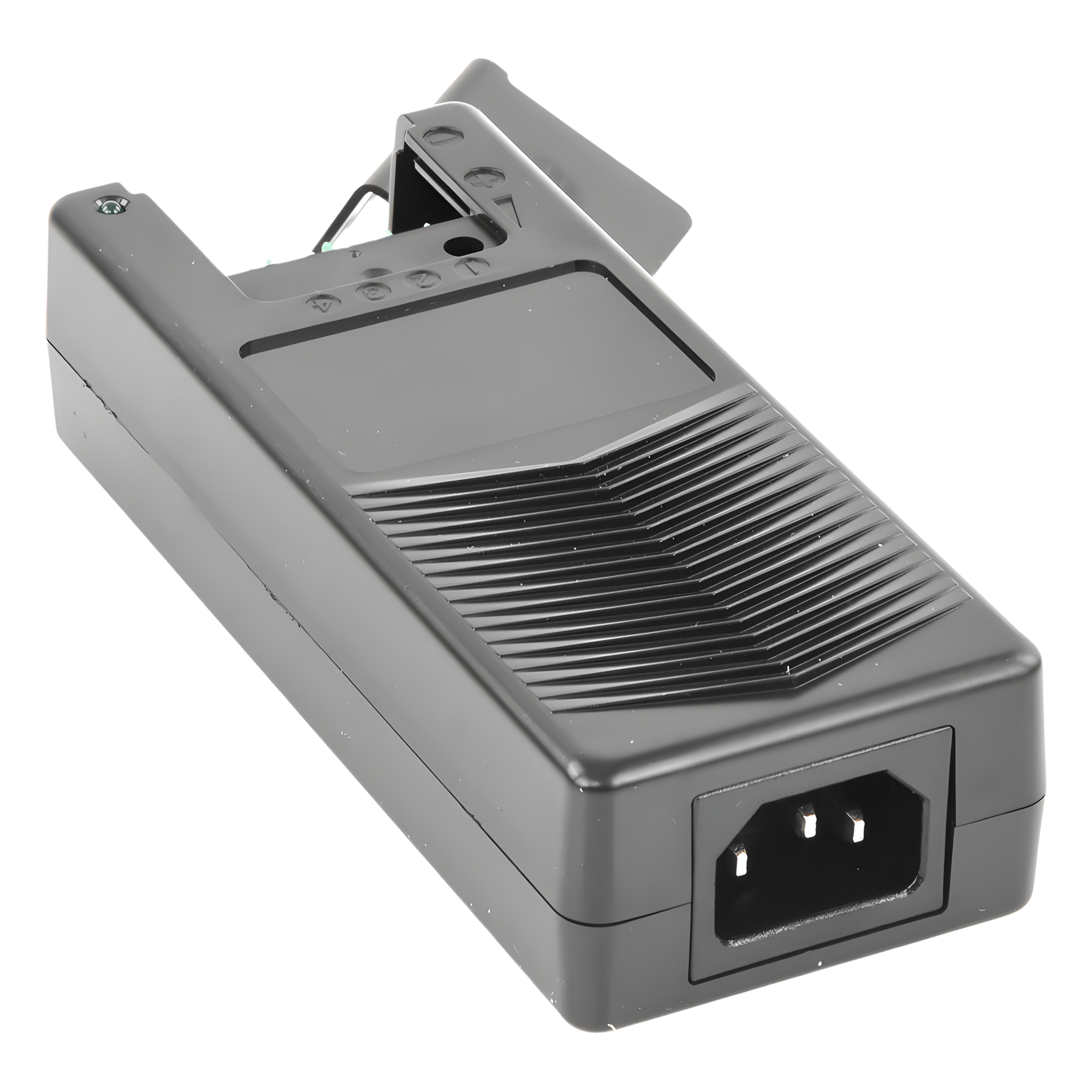 Fuente de Poder de 4 Salidas de 11 - 15 Vcc / 5 Amper / Voltaje de Entrada 110- 240 Vac / Fusible Termico PTC Integrado para Protección / Salida de Voltaje Inteligente hasta 3 Amper por Salida