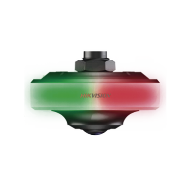 Cámara Fisheye 360°de Estacionamiento 12MP / Algoritmo de Detección de Espacio de Estacionamiento / Admite H.265 / Instalación en Techo / Soporte PoE / Detecta hasta 16 Espacios Ocupados o Libres