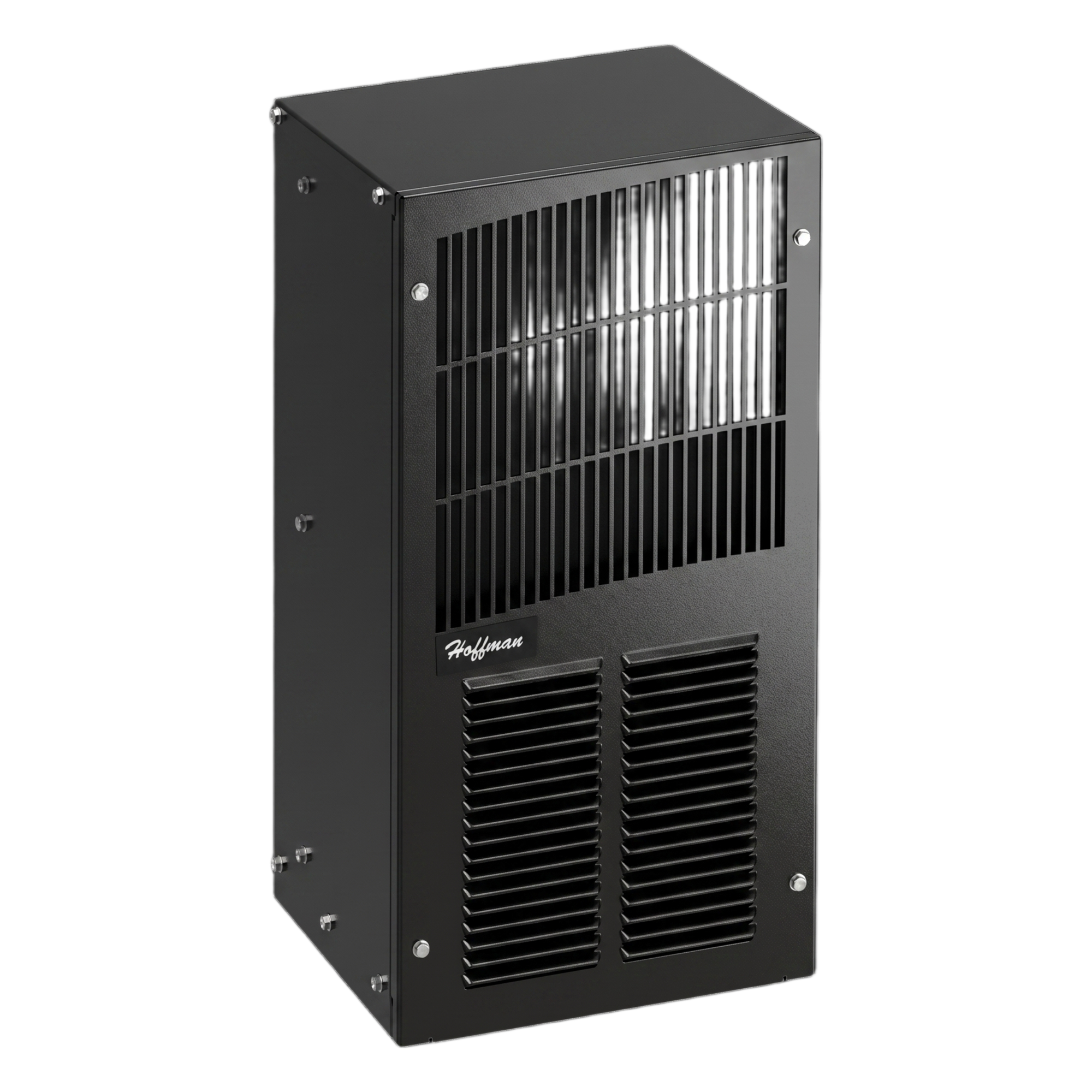 Aire Acondicionado Compacto Para Exterior, Uso en Gabinetes de Telecomunicaciones de Grado Industrial, Frío T20, 2000 BTU, 115 Vca, de Acero, Color Negro