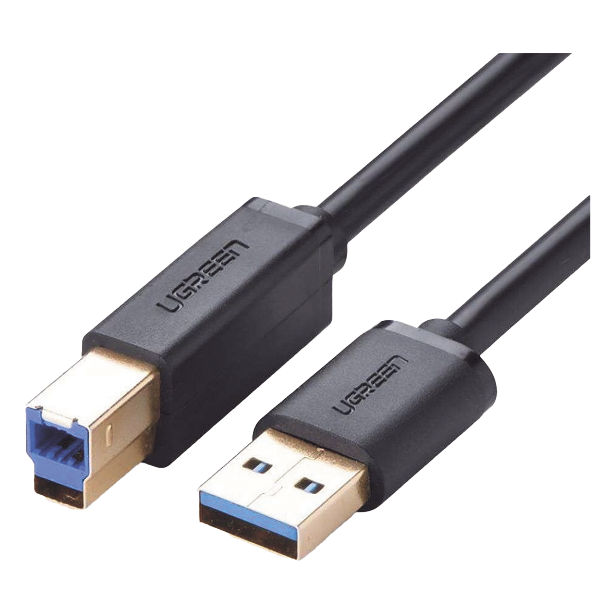 Cable USB-A 3.0 macho a USB-B macho / Ideal para Impresora, Escáner, Pianos, Barras de sonido, etc. / Plug & Play / Compatibilidad Universal / 2 metros — UGREEN · SKU 10372