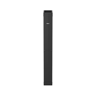 Organizador Vertical PatchRunner™, Doble (Frontal y Posterior), Para Rack Abierto de 45 Unidades, 10in de Ancho, Color Negro