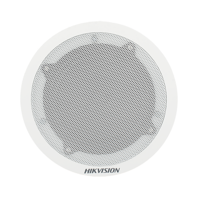 Altavoz Secundario para Montaje en Plafón | 3 Watts | 8 Ohms | Compatible con DS-QAZ1203G1-BE | Uso en Interior | No Requiere Alimentación Externa