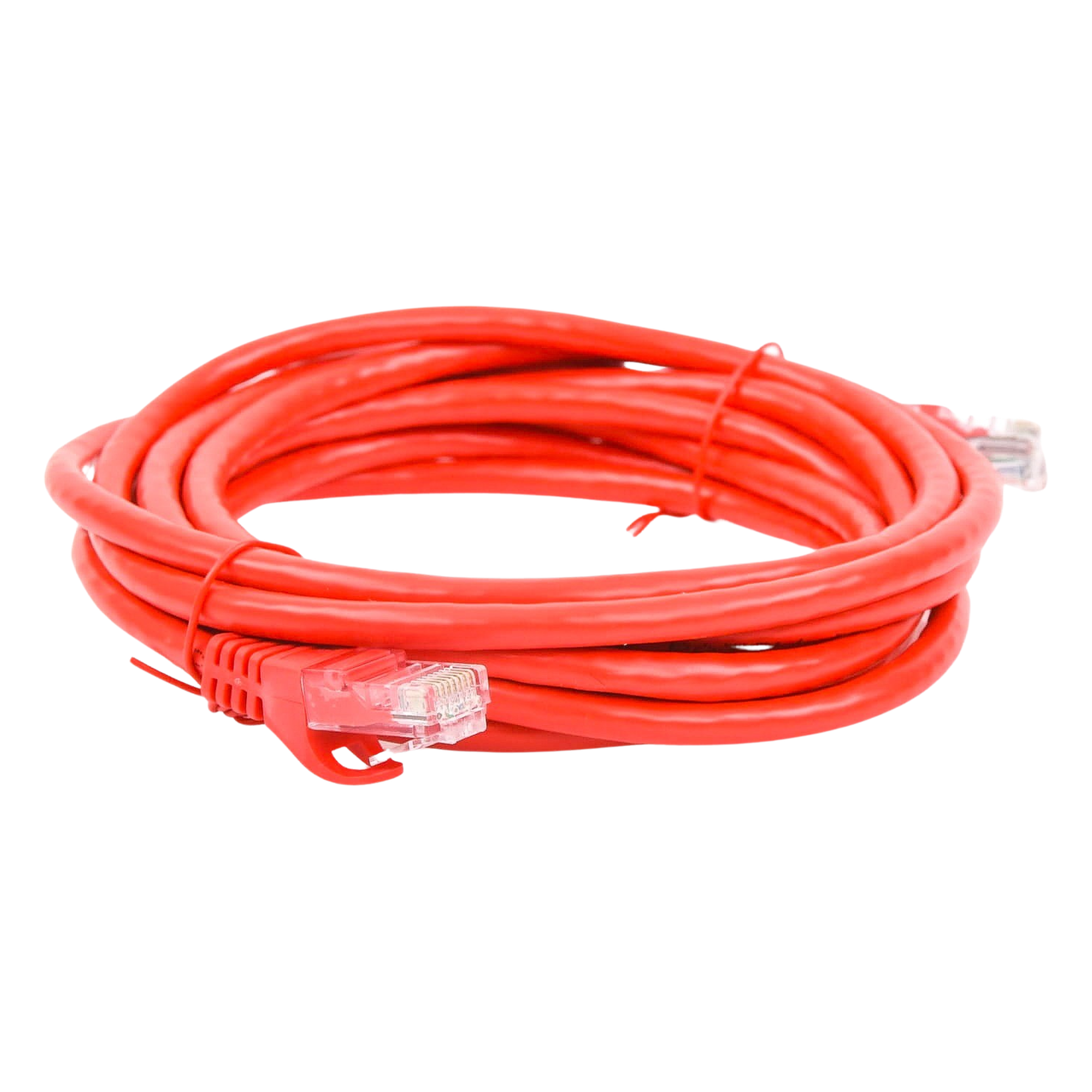 Cable de Parcheo UTP Cat6 / 3.0 m (9.84 ft) / 1 Gbps+ / RJ45 / Rojo