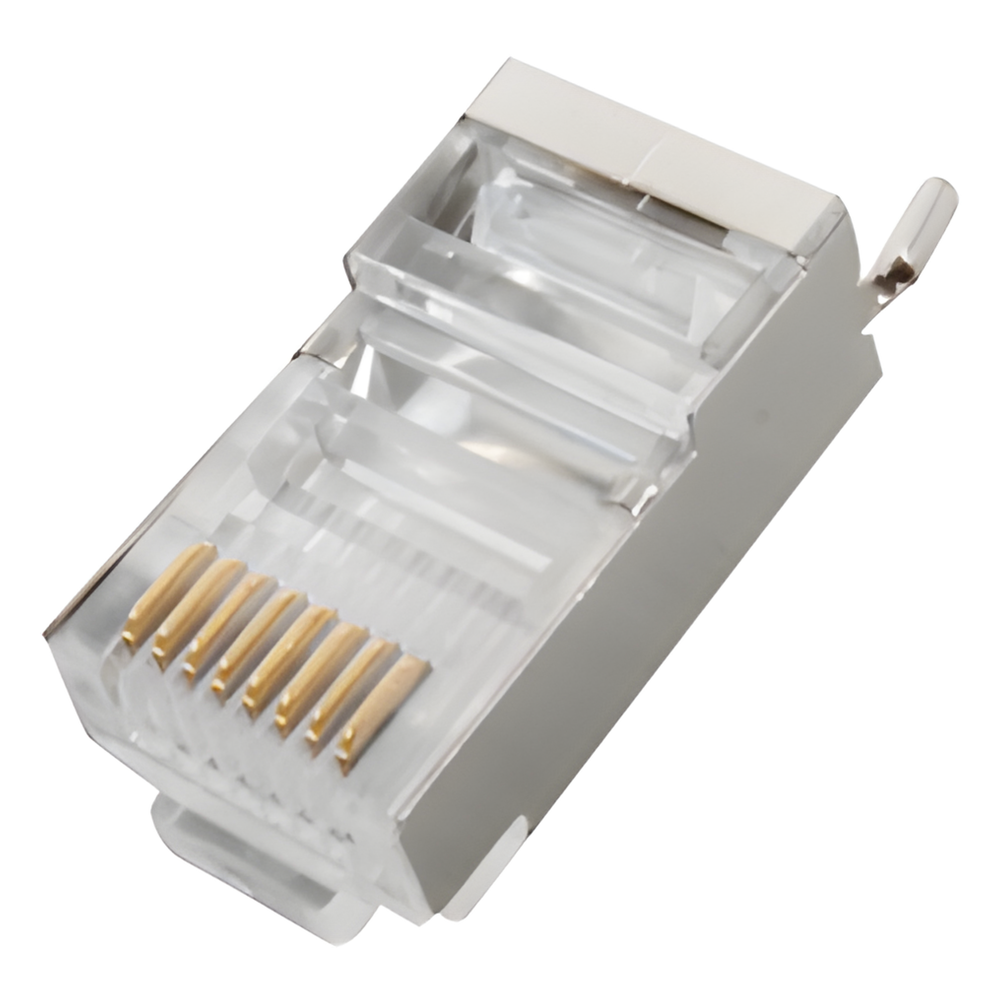 Conector RJ45 para Cable FTP/STP Categoría 5E - Blindado con Pin a Tierra — LINKEDPRO BY EPCOM · SKU TC-5S
