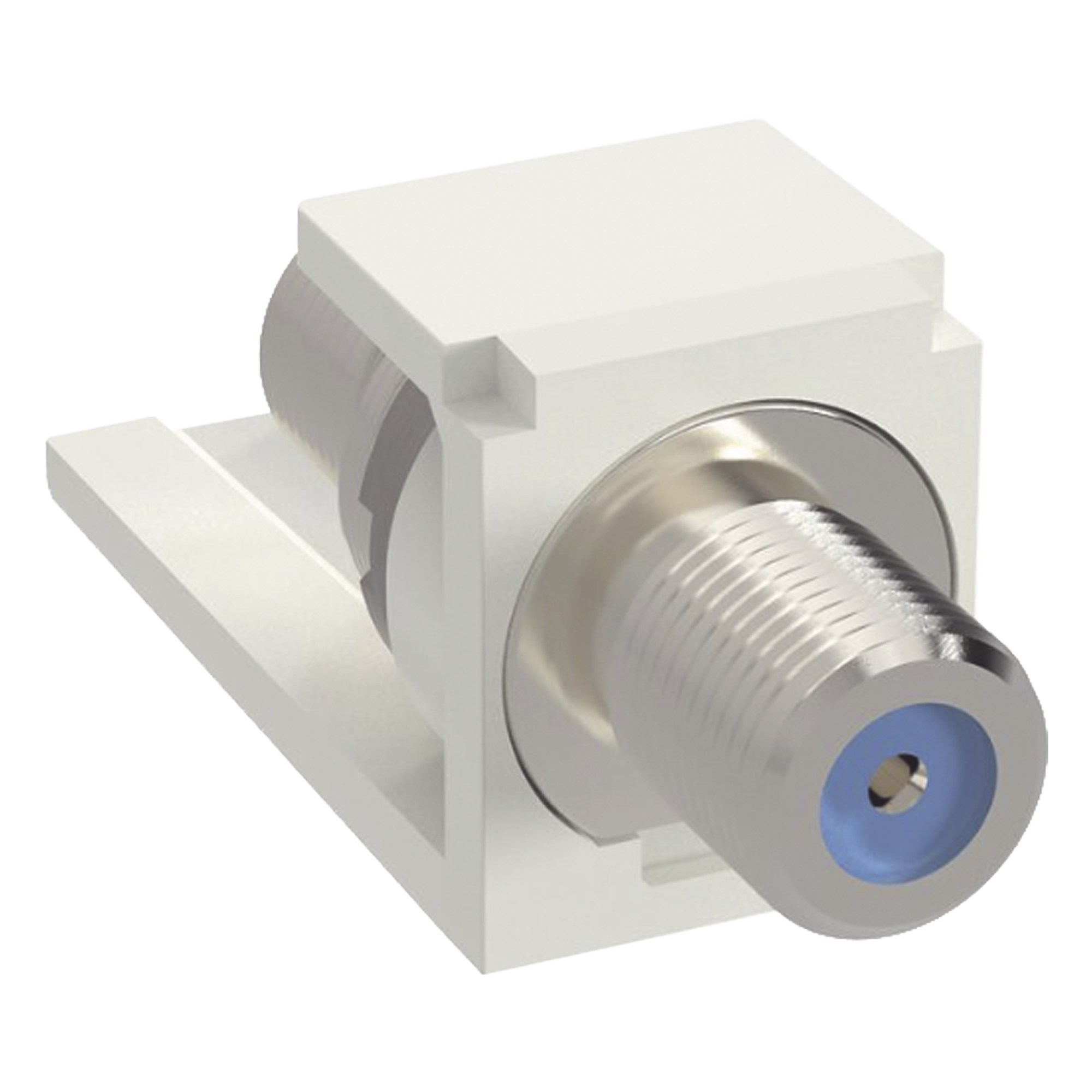 Módulo Acoplador Coaxial Tipo F / Mini-Com / 75 Ohms / 3.0 GHz / 1.75' x 1.37' x 0.71' — PANDUIT · SKU CMFWH