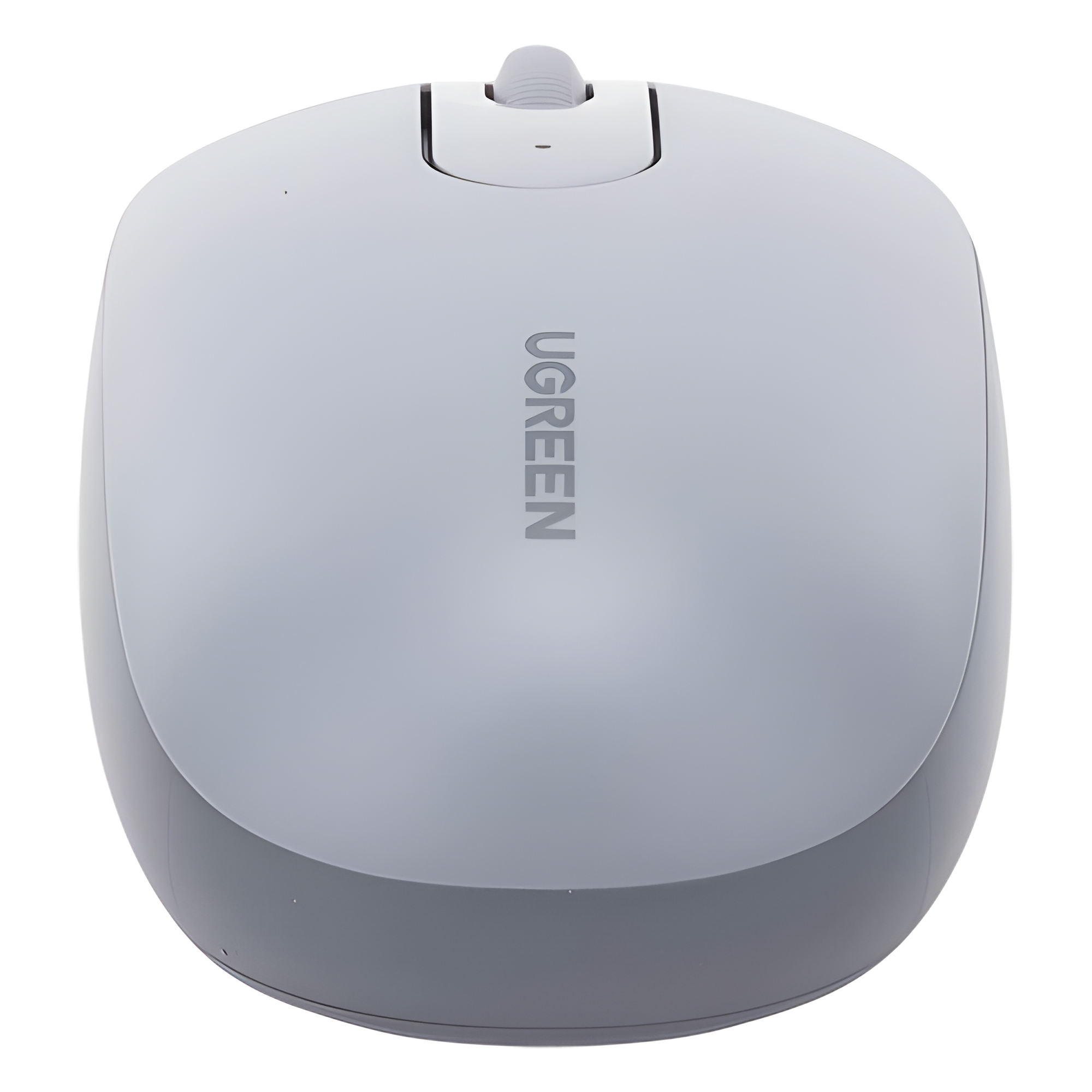 Mouse Inalámbrico 2.4G 800/1200/1600/2400 DPI | Función de 3 botones | Alcance 10m | Silencioso | Ergonómico | Anti-caída y Anti-interferencias | Batería Alcalina AA incluida | Color Grey.