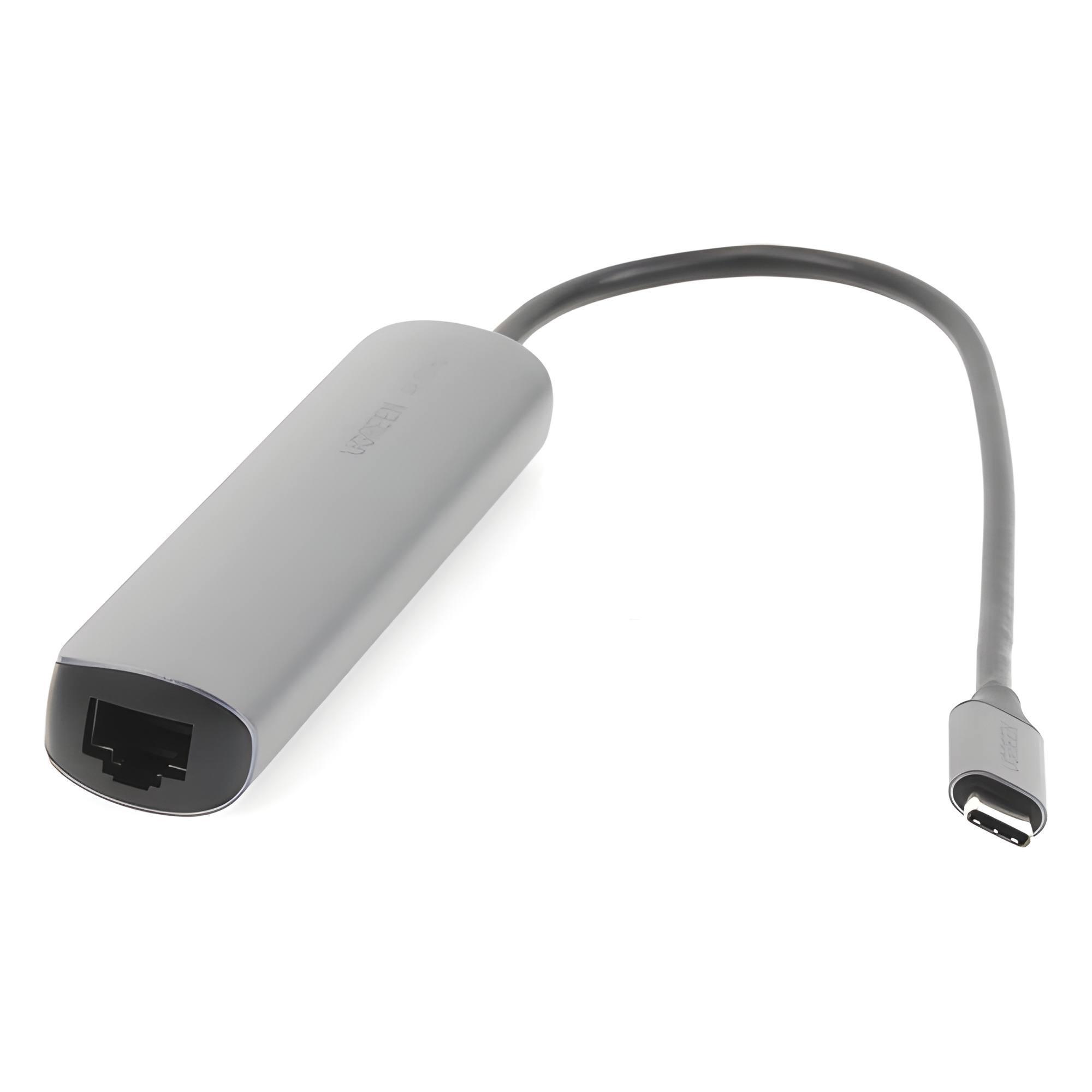 HUB USB-C (Docking Station) 5 en 1 | Ultra Delgado | 2 USB-A 3.1 a (5 Gbps) | HDMI 4K@60Hz | RJ45 (Gigabit Ethernet) | USB-C PD Carga Rápida 100W | Soporta OTG | Chips Inteligentes | Pequeño y Ligero | Caja de Aluminio.