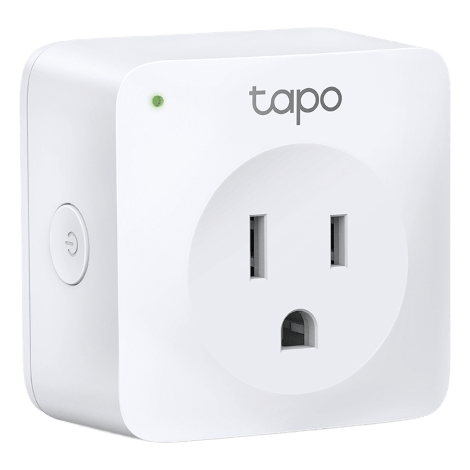 Mini Smart Wi-Fi Socket / Control Remoto / Programación y Temporizador / Modo Ausente / Diseño Compacto / Carga máxima de 10 A / Haasta 1200 W — TP-LINK · SKU TAPO-P100-1P
