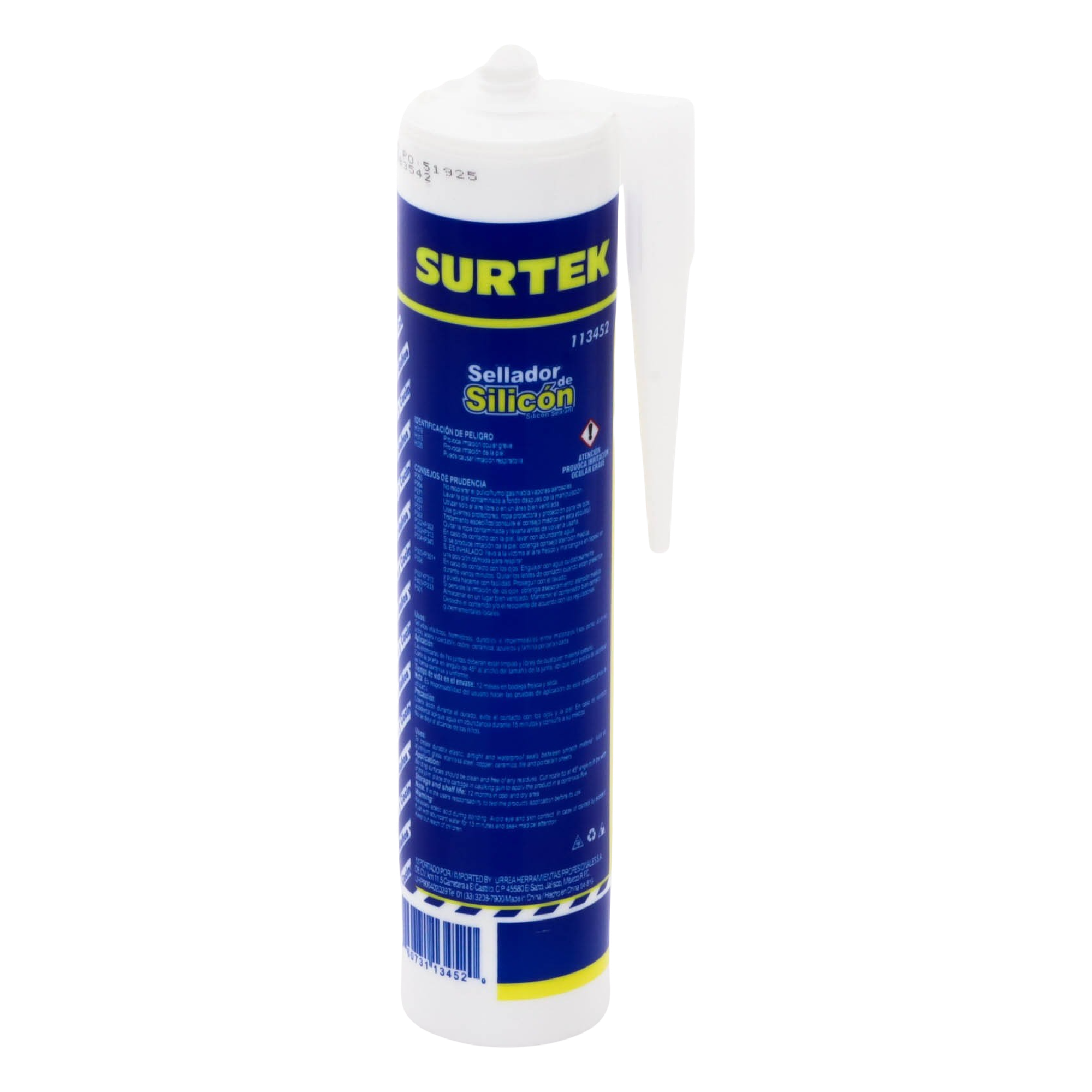 Silicón Para Baños y Cocinas /Color Blanco / Contenido 280 ml.