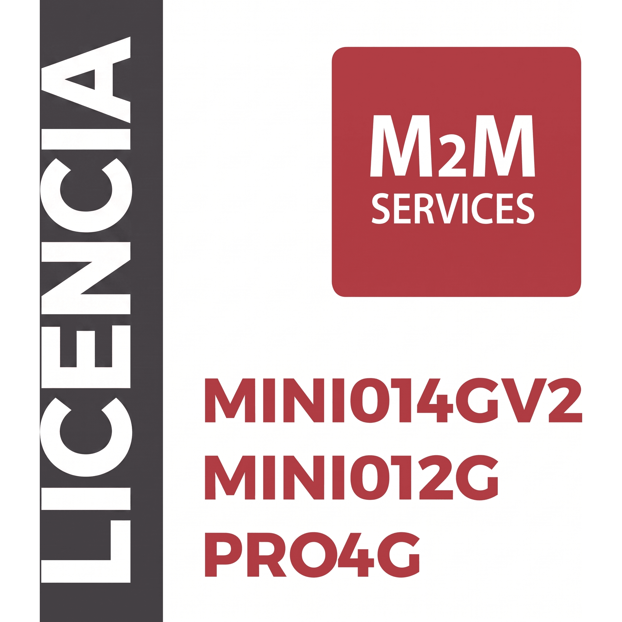 Servicio de datos por un Año para comunicadores  MINI014G/V2 y MINI012G, con eventos ilimitados. — M2M SERVICES · SKU VOUCHER1Y